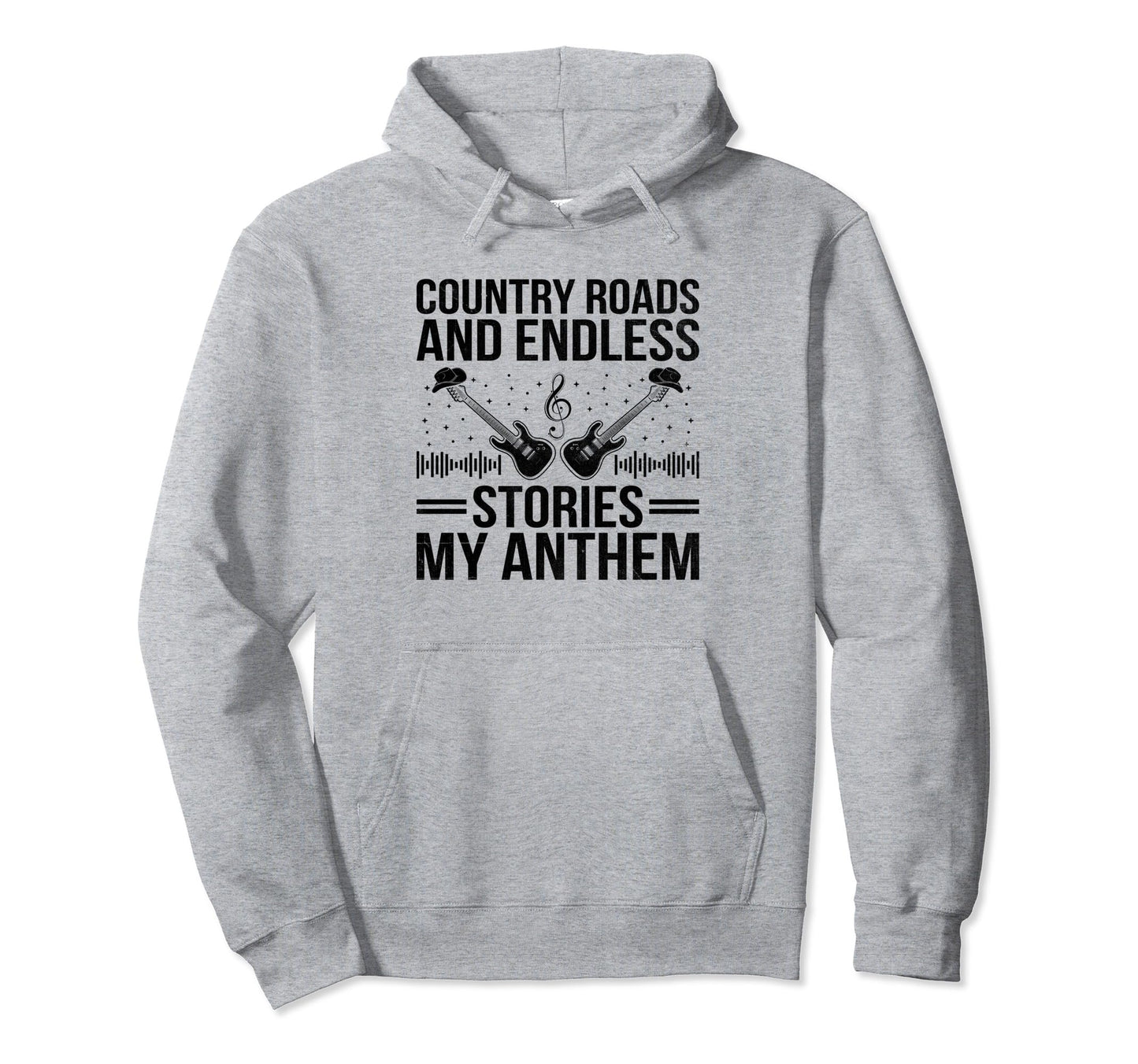 County Music Music Lover Western Country Hoodie - Unique Graphic Unisex - T-Shirt, Sweatshirt, Hoodie