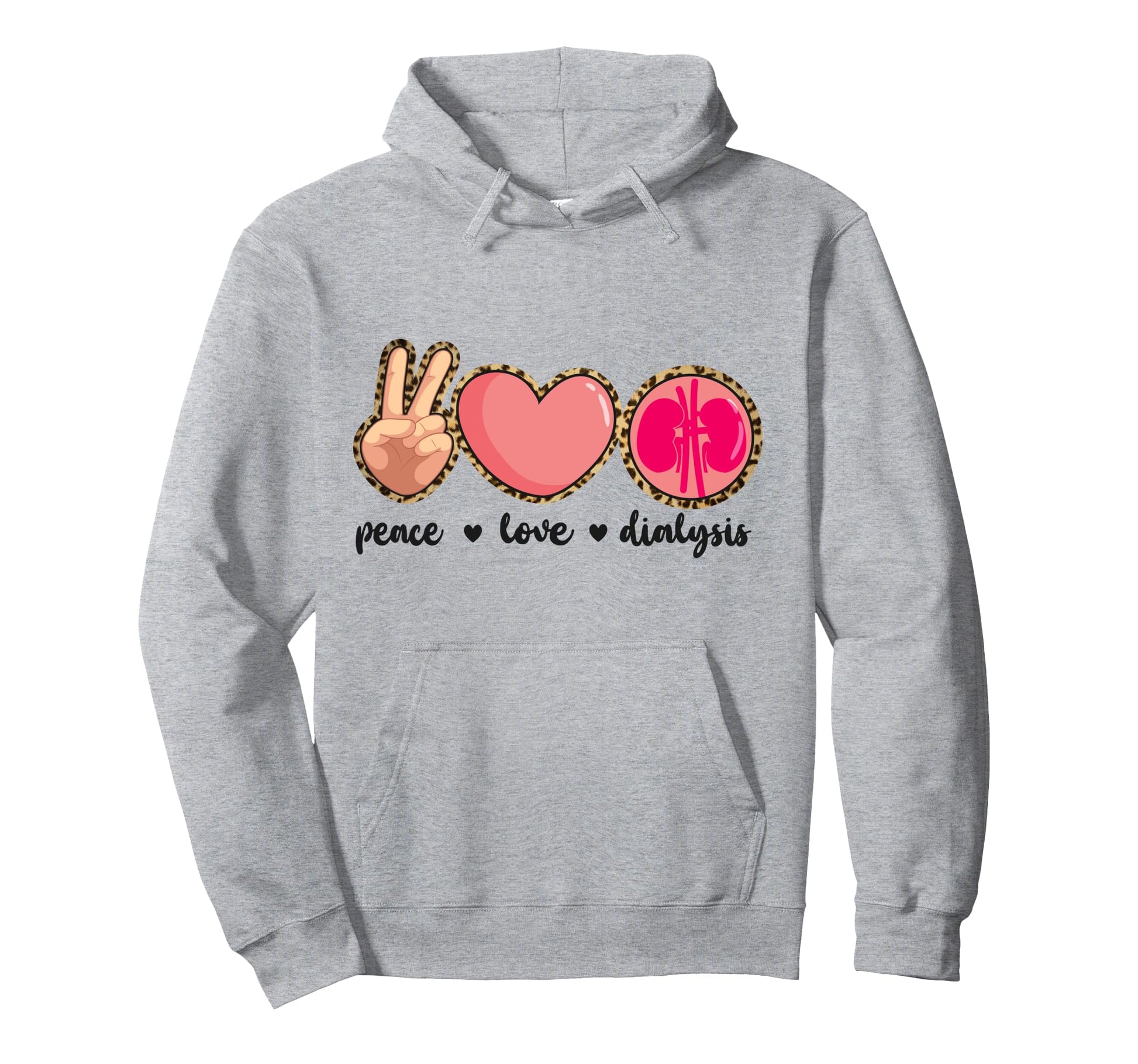 Dialysis Nurse Tech Technician Hoodie - Minimalist Print for Adults - T-Shirt, Sweatshirt, Hoodie