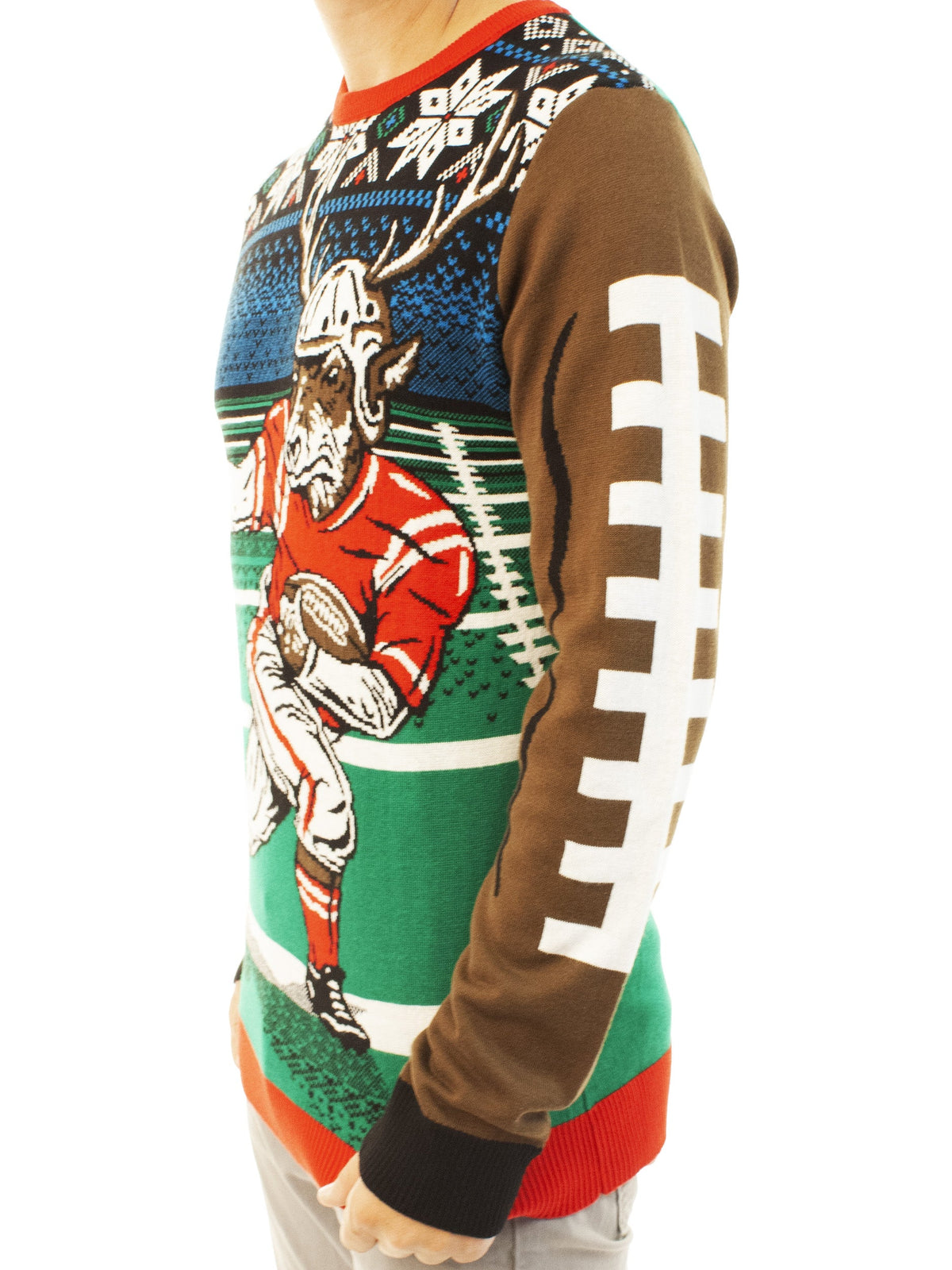 Football Reindeer | For Men & Women | Unisex Sizing Ugly Christmas Sweater - Holiday Gift product image 4