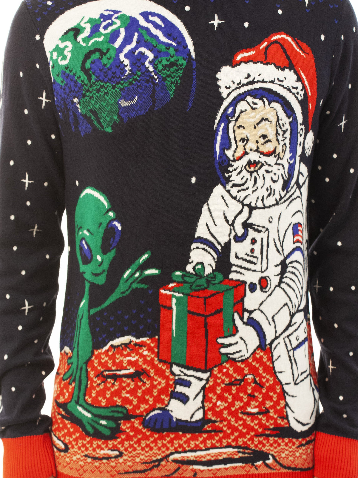 Space Xmas Santa | For Men & Women | Unisex Sizing Ugly Christmas Sweater - Holiday Gift product image 3