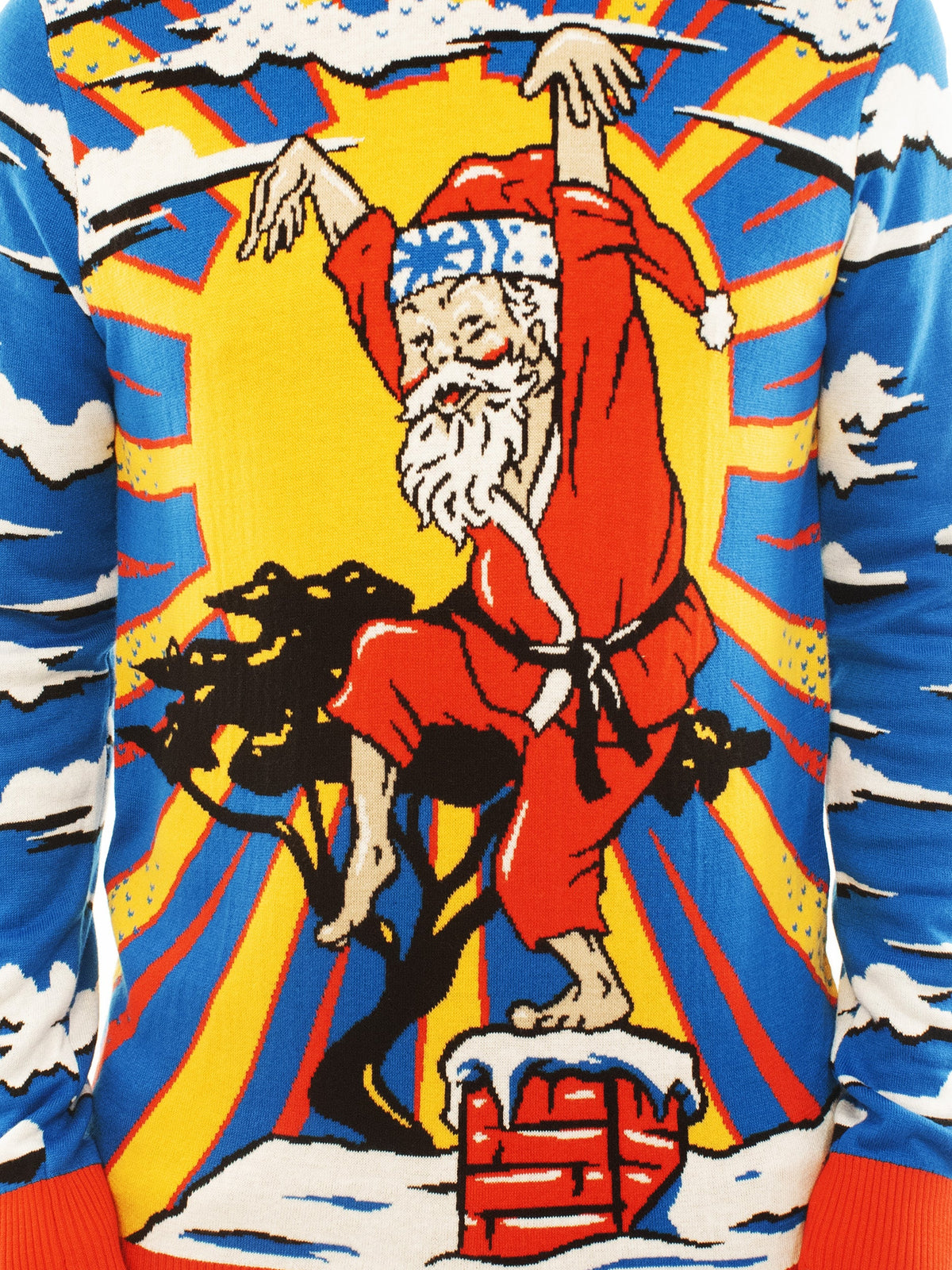 Karate Santa | For Men & Women | Unisex Sizing Ugly Christmas Sweater - Holiday Gift product image 3
