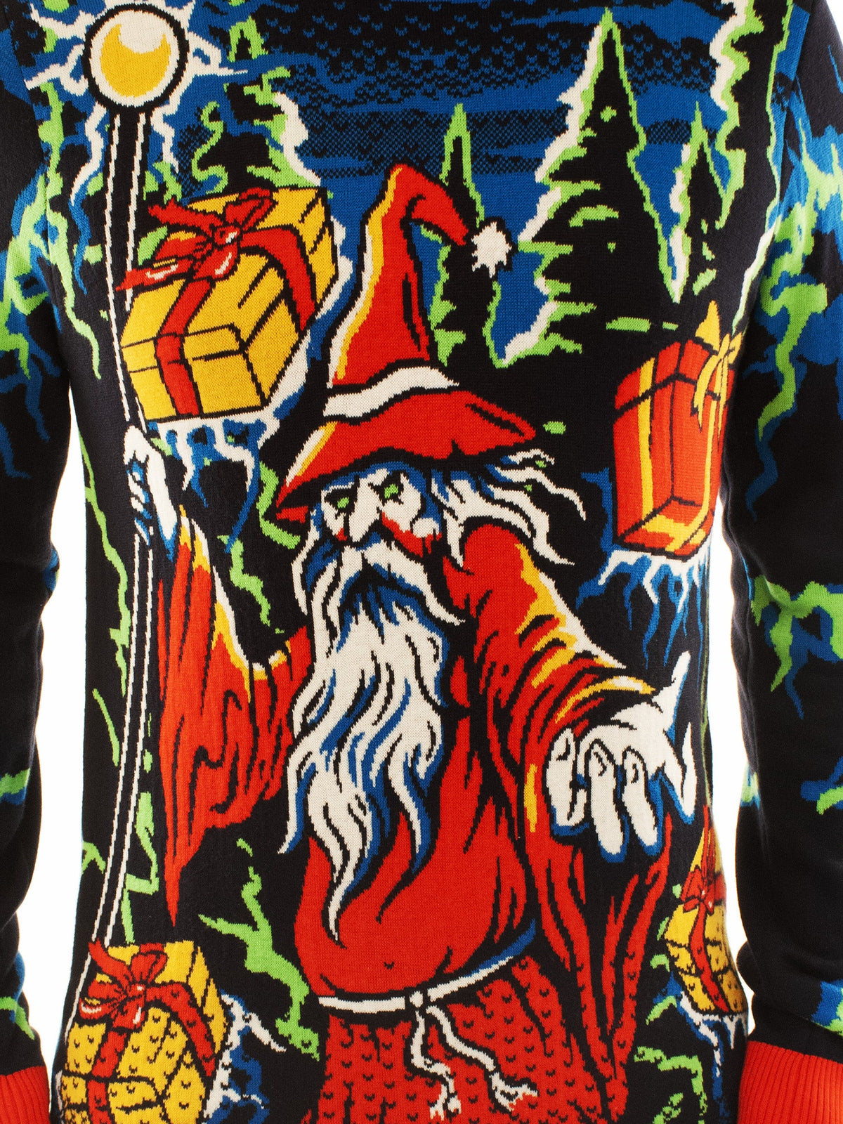 Wizard Santa | For Men & Women | Unisex Sizing Ugly Christmas Sweater - Holiday Gift product image 3
