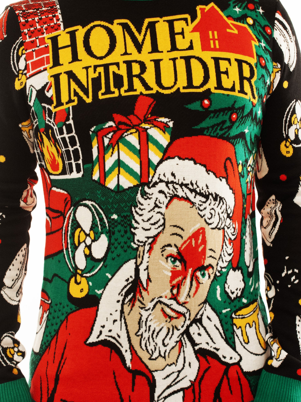 Home Intruder | For Men & Women | Unisex Sizing Ugly Christmas Sweater - Holiday Gift product image 3