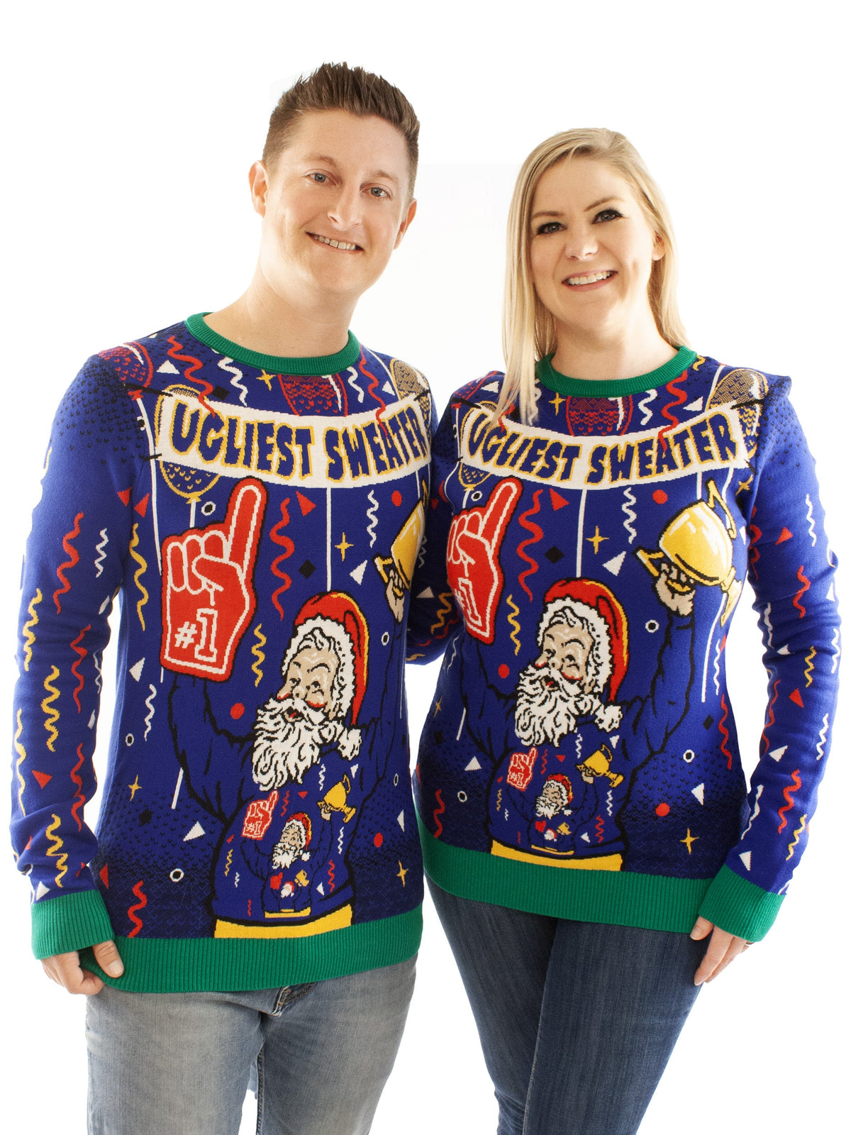 Winner | For Men & Women | Unisex Sizing Ugly Christmas Sweater - Holiday Gift product image