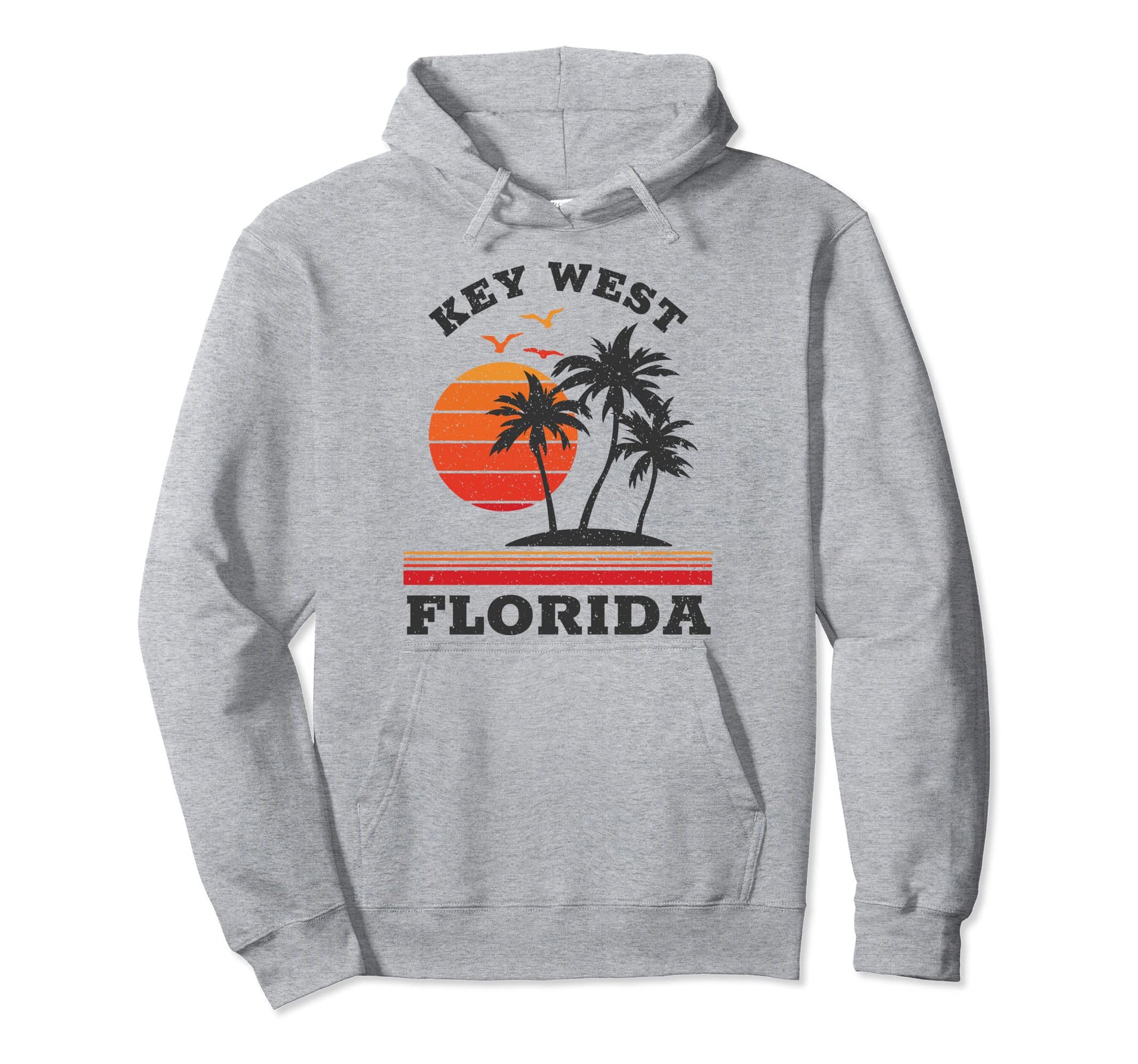 Key West Florida Souvenir Gift Hoodie - Trendy Graphic Unisex - T-Shirt, Sweatshirt, Hoodie