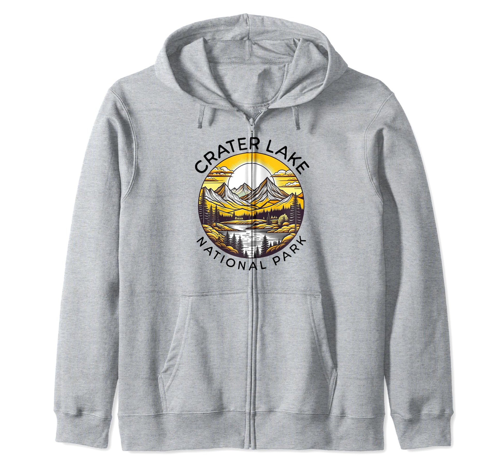 Crater Lake National Park Oregon T-Shirt - Aesthetic Graphic for Adults - T-Shirt, Sweatshirt, Hoodie
