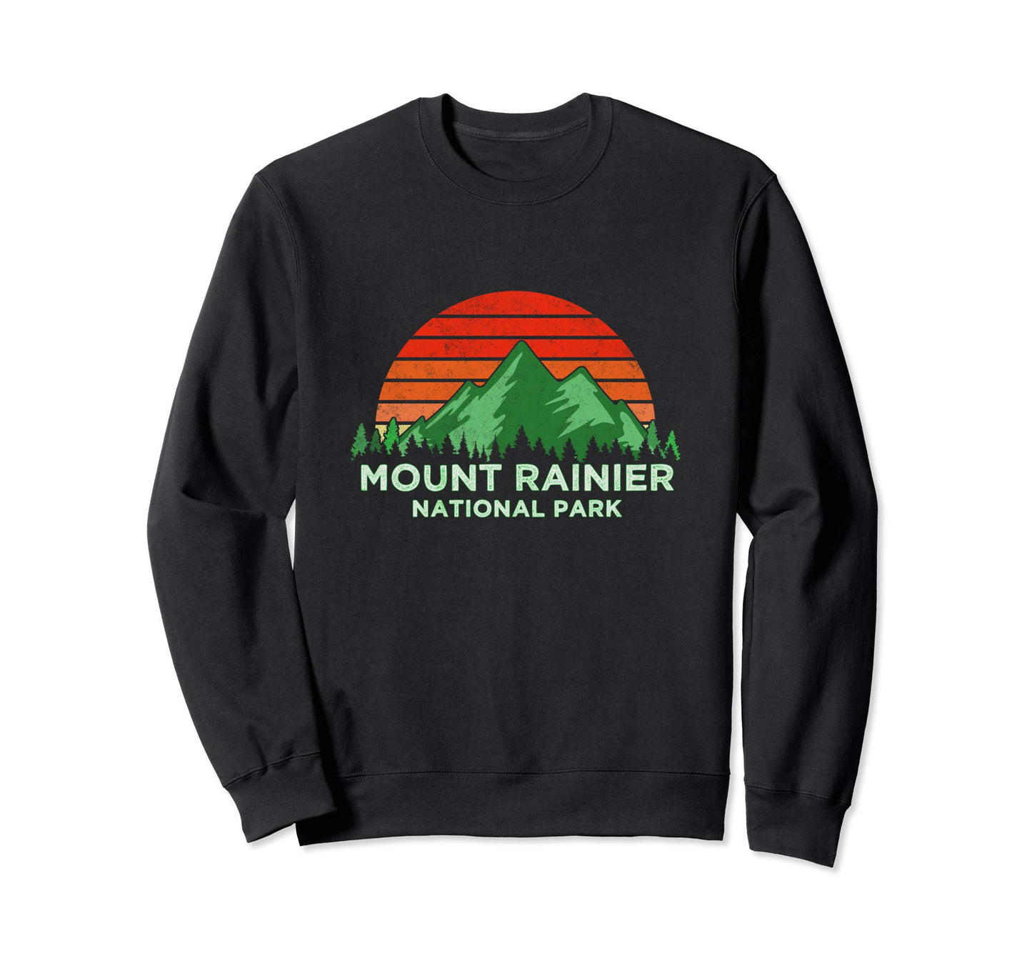 Mount Rainier National Park Souvenir Sweatshirt - Graphic Print Men Women - T-Shirt, Sweatshirt, Hoodie