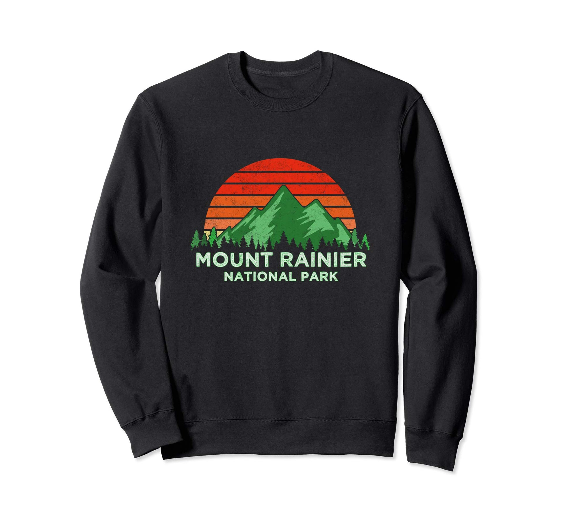 Mount Rainier National Park Souvenir Sweatshirt - Graphic Print Men Women - T-Shirt, Sweatshirt, Hoodie