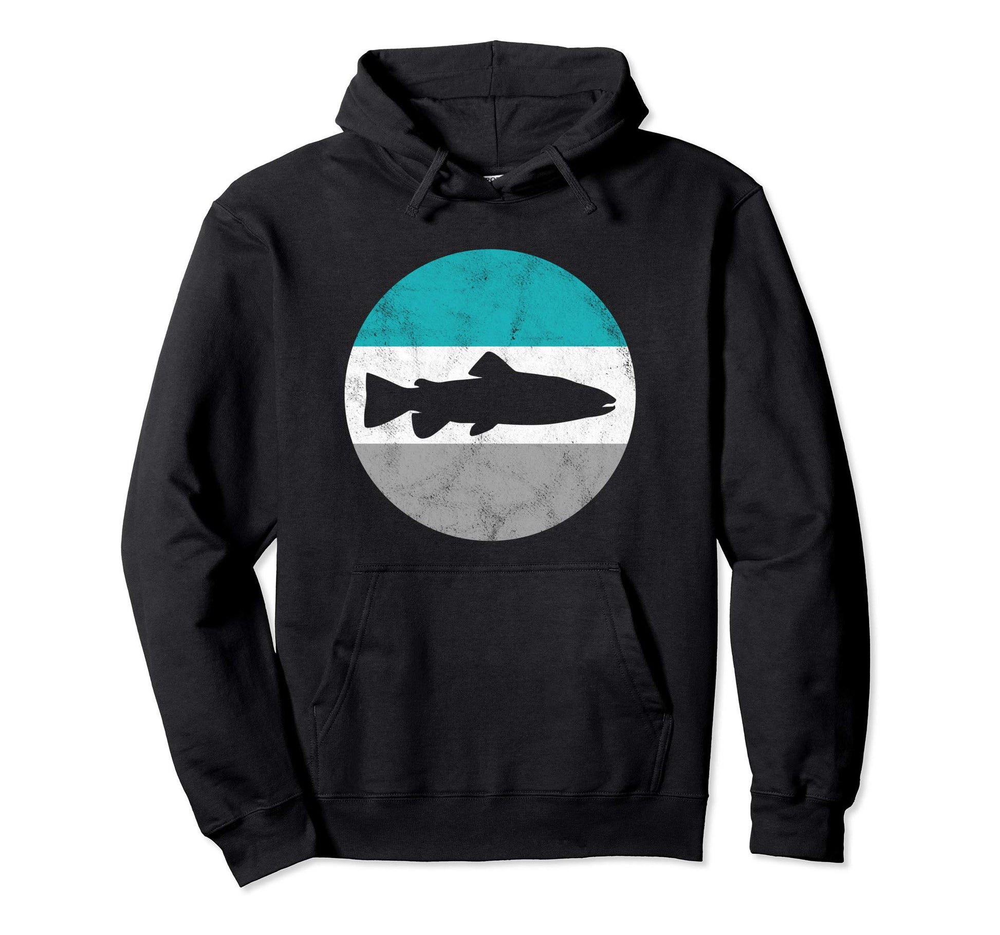 Rainbow Trout Fishing Gift Hoodie - Casual Everyday Wear Unisex - T-Shirt, Sweatshirt, Hoodie