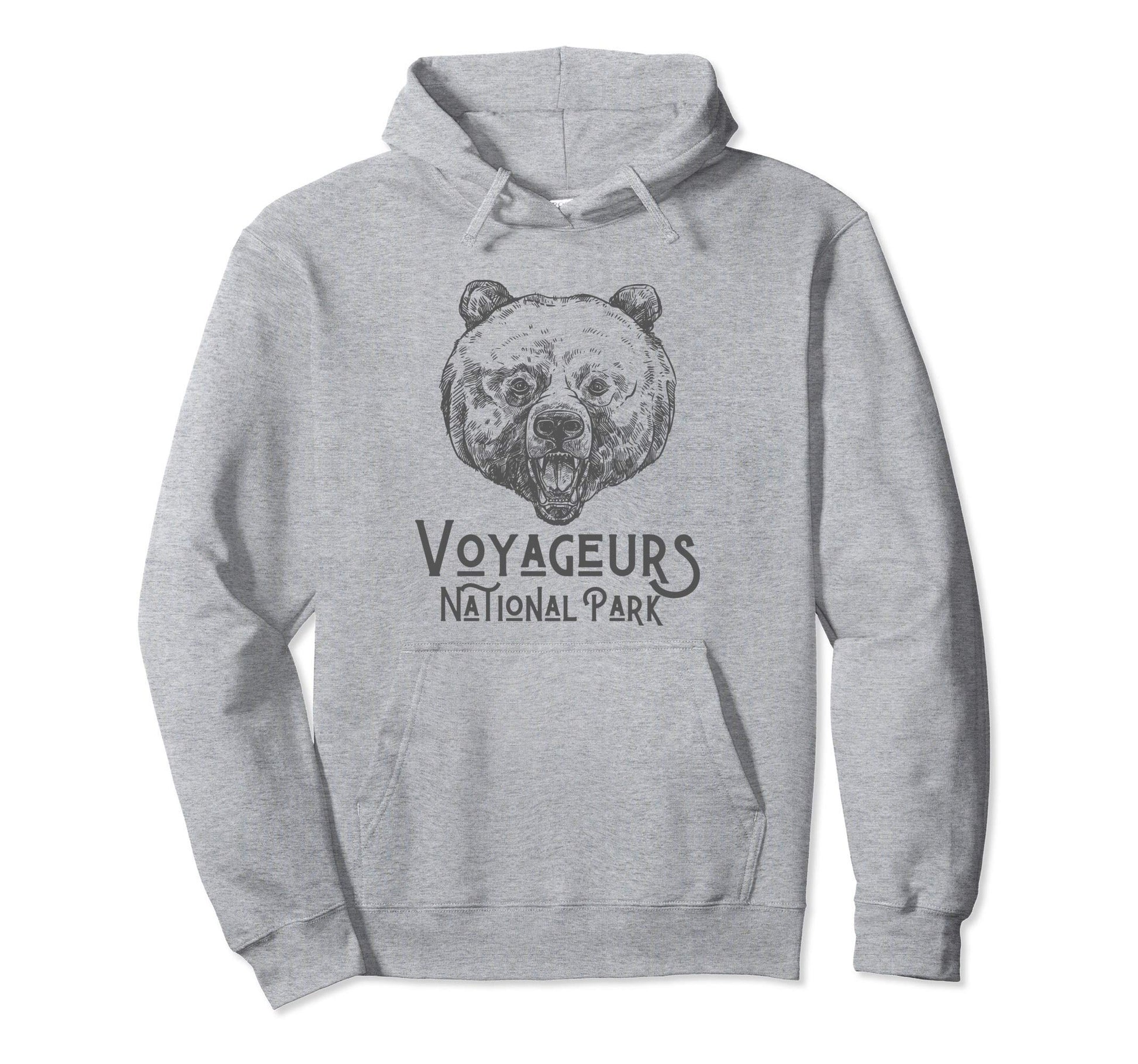 Voyageurs National Park Bear Minnesota Hoodie - Unique Graphic Unisex - T-Shirt, Sweatshirt, Hoodie