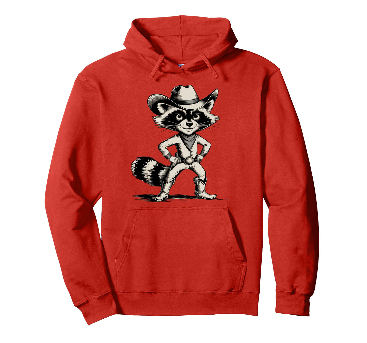 Raccoon 90S Country Music Western Cowboy Hoodie - Aesthetic Graphic Unisex - T-Shirt, Sweatshirt, Hoodie