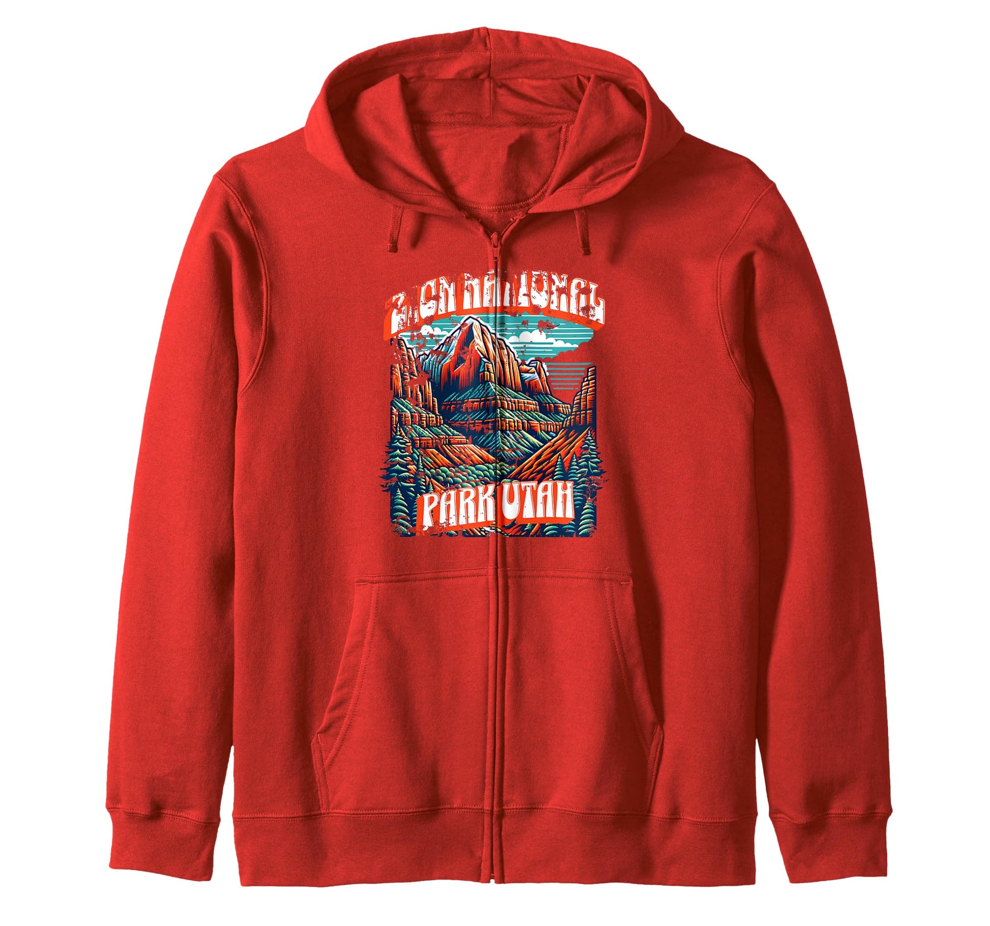 Zion National Park Utah Usa Outdoor T-Shirt - Trendy Graphic Unisex - T-Shirt, Sweatshirt, Hoodie
