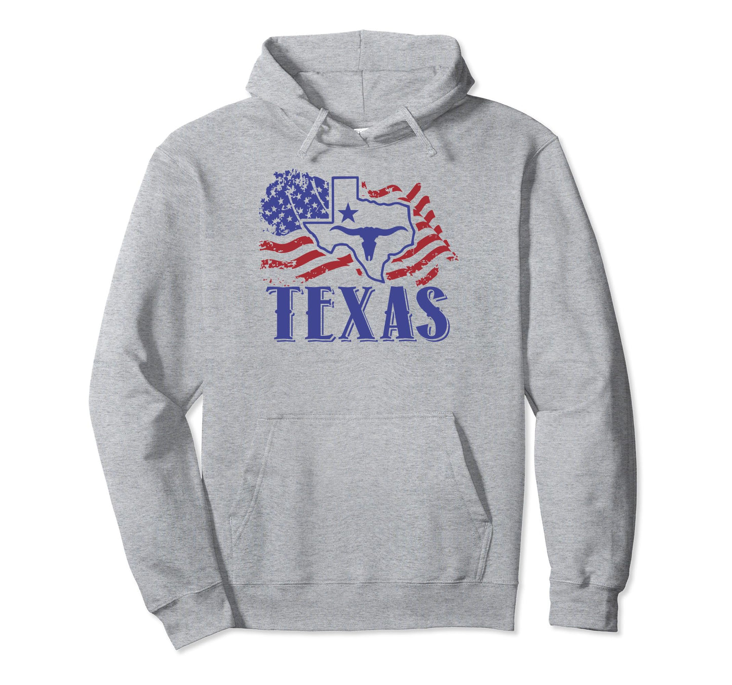 Texas Lone Star State Cowboy Hoodie - Fun Novelty Design for Adults - T-Shirt, Sweatshirt, Hoodie
