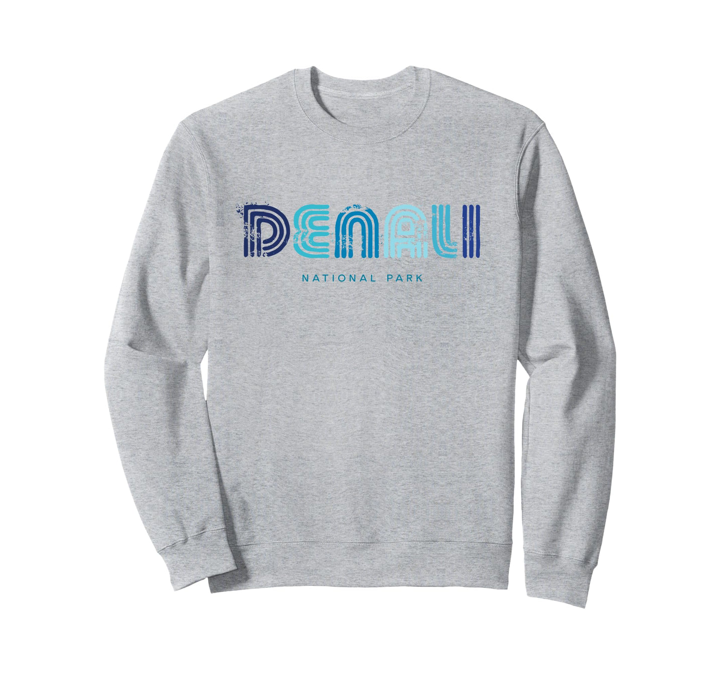 Denali National Park 70S 80S Type Sweatshirt - Custom Art Print Men Women - T-Shirt, Sweatshirt, Hoodie