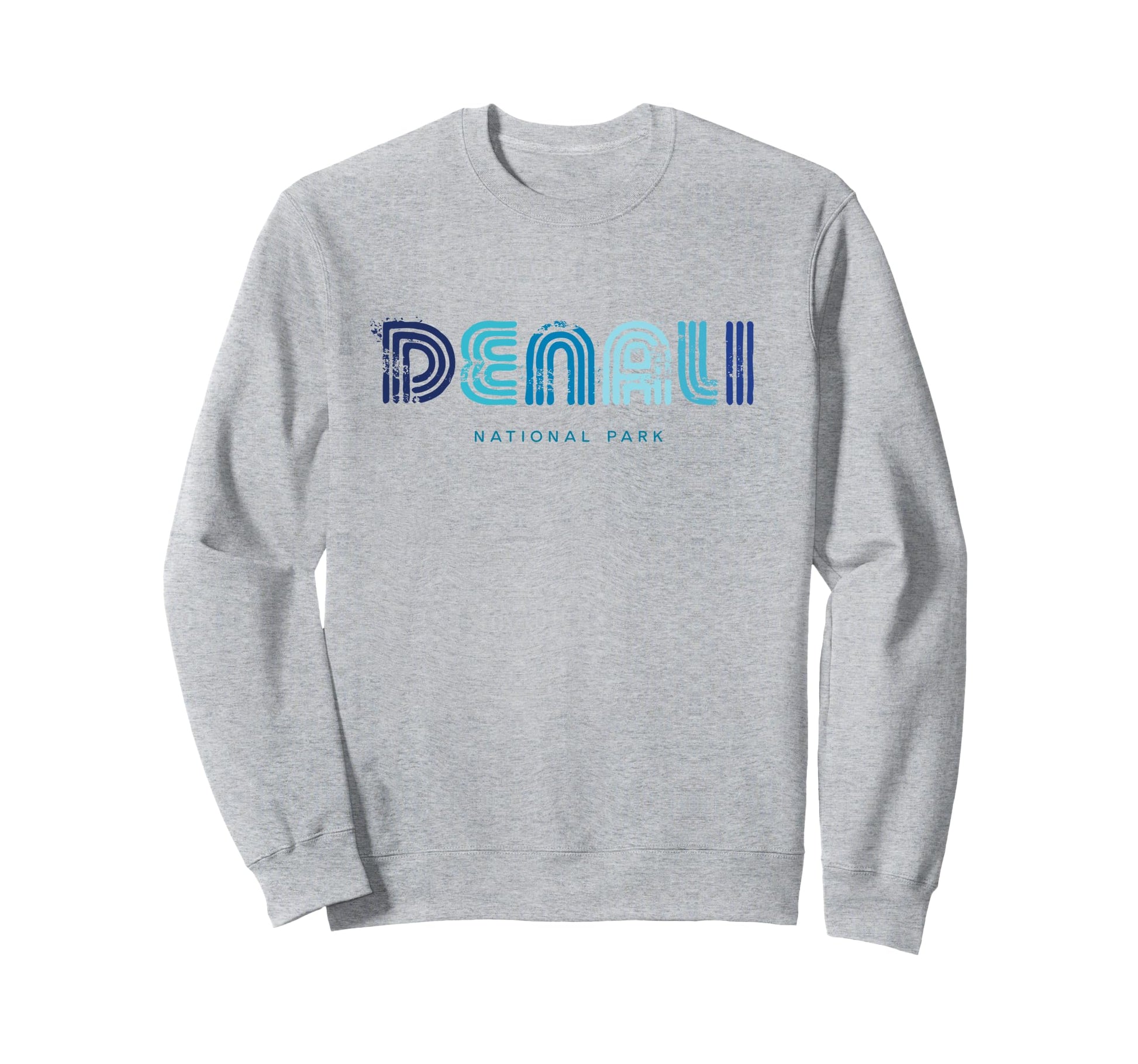 Denali National Park 70S 80S Type Sweatshirt - Custom Art Print Men Women - T-Shirt, Sweatshirt, Hoodie