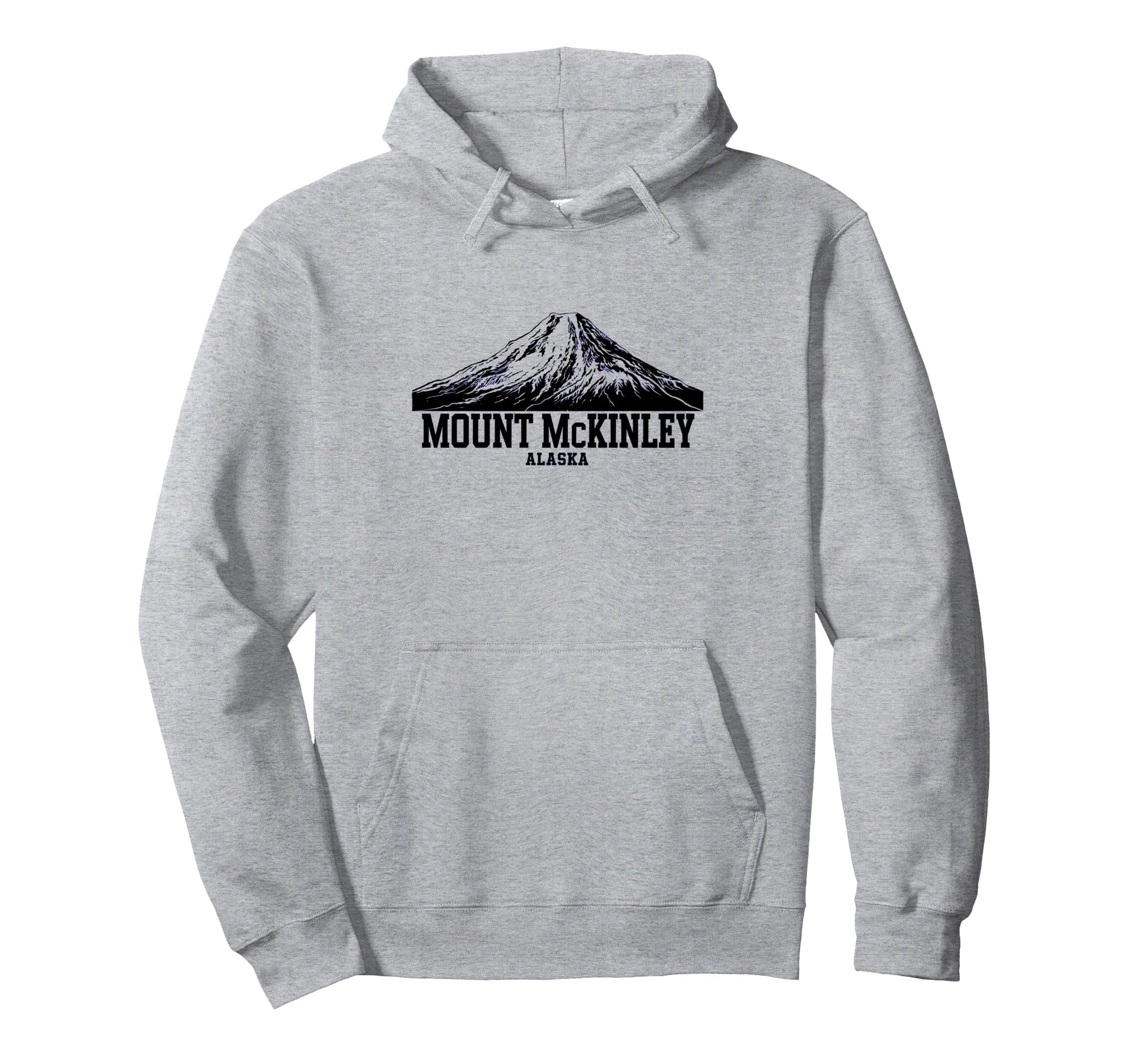 Mount Mckinley National Park Alaska Hoodie - Novelty Apparel Unisex - T-Shirt, Sweatshirt, Hoodie