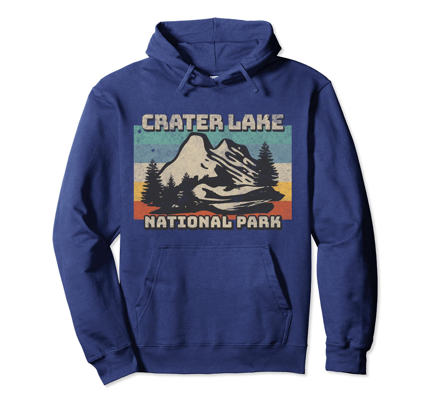 Crater Lake National Park Oregon Usa Hoodie - Aesthetic Graphic for Adults - T-Shirt, Sweatshirt, Hoodie