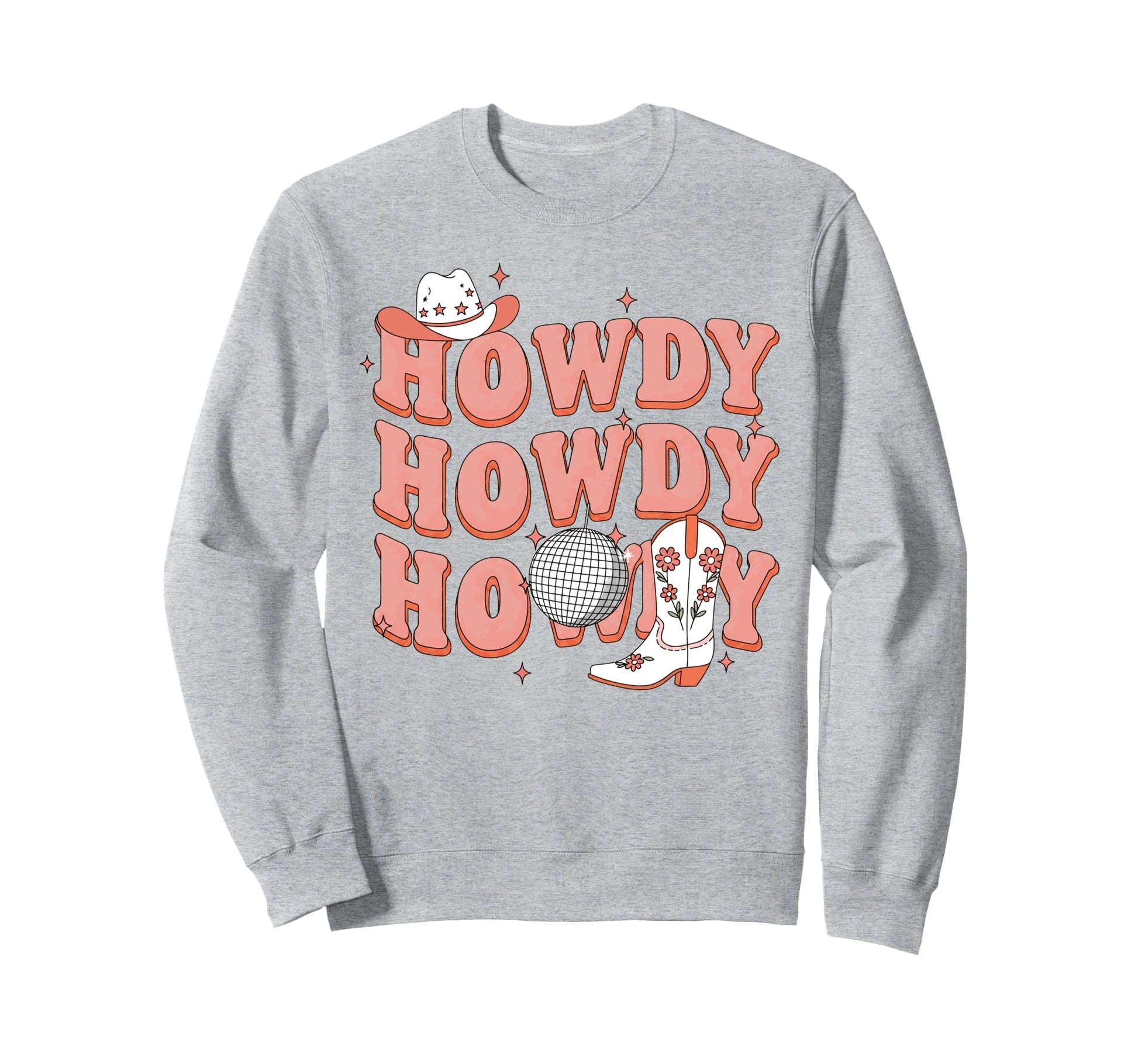 Howdy Country Rodeo Western Howdy Sweatshirt - Aesthetic Graphic Unisex - T-Shirt, Sweatshirt, Hoodie