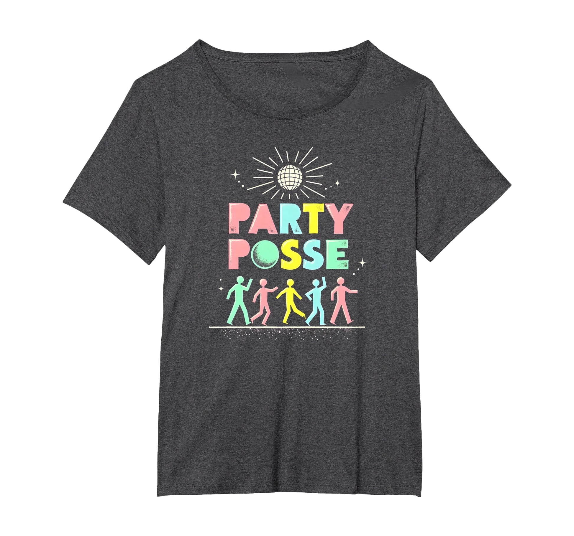 Party Posse Disco Fever Squad Night T-Shirt - Novelty Apparel Men Women - T-Shirt, Sweatshirt, Hoodie