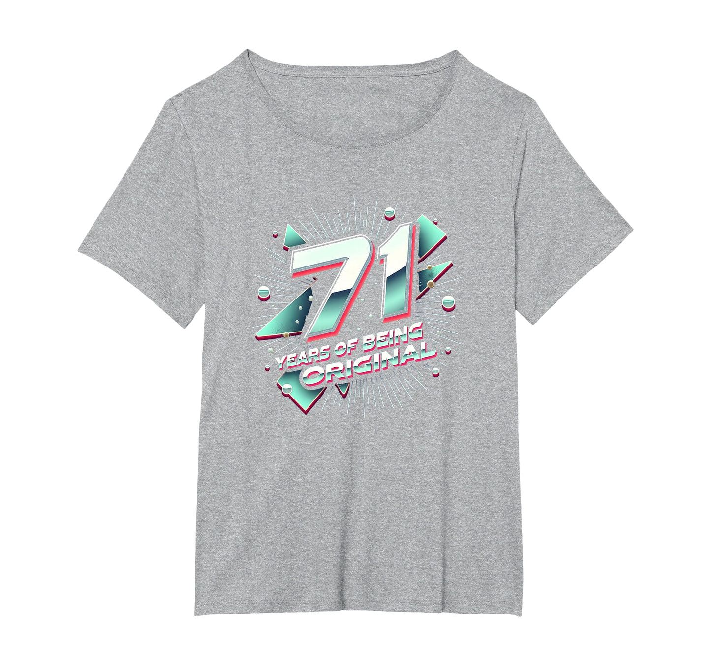 71 Years Original Birthday Gift T-Shirt - Streetwear Style for Adults - T-Shirt, Sweatshirt, Hoodie