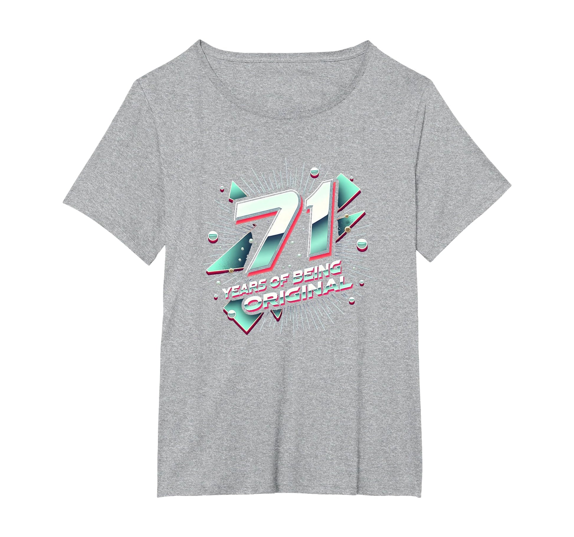 71 Years Original Birthday Gift T-Shirt - Streetwear Style for Adults - T-Shirt, Sweatshirt, Hoodie