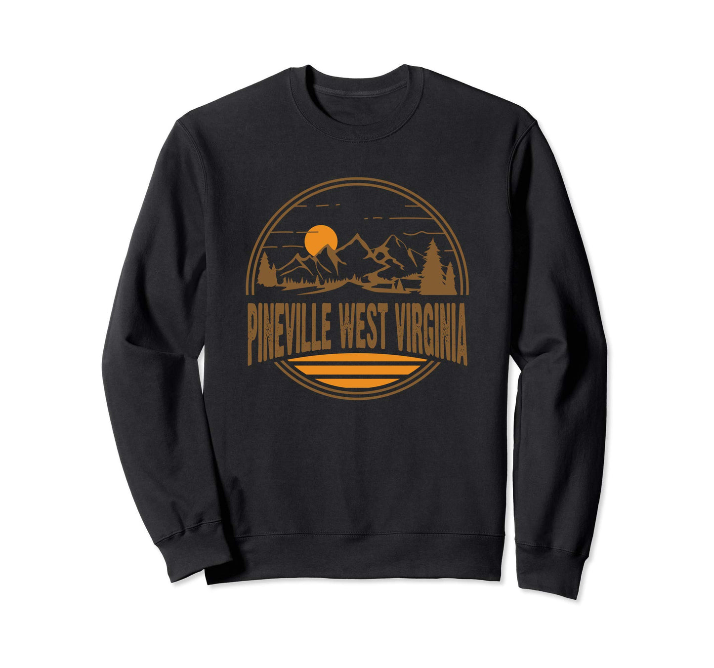 Pineville West Virginia State Sweatshirt - Aesthetic Graphic for Adults - T-Shirt, Sweatshirt, Hoodie