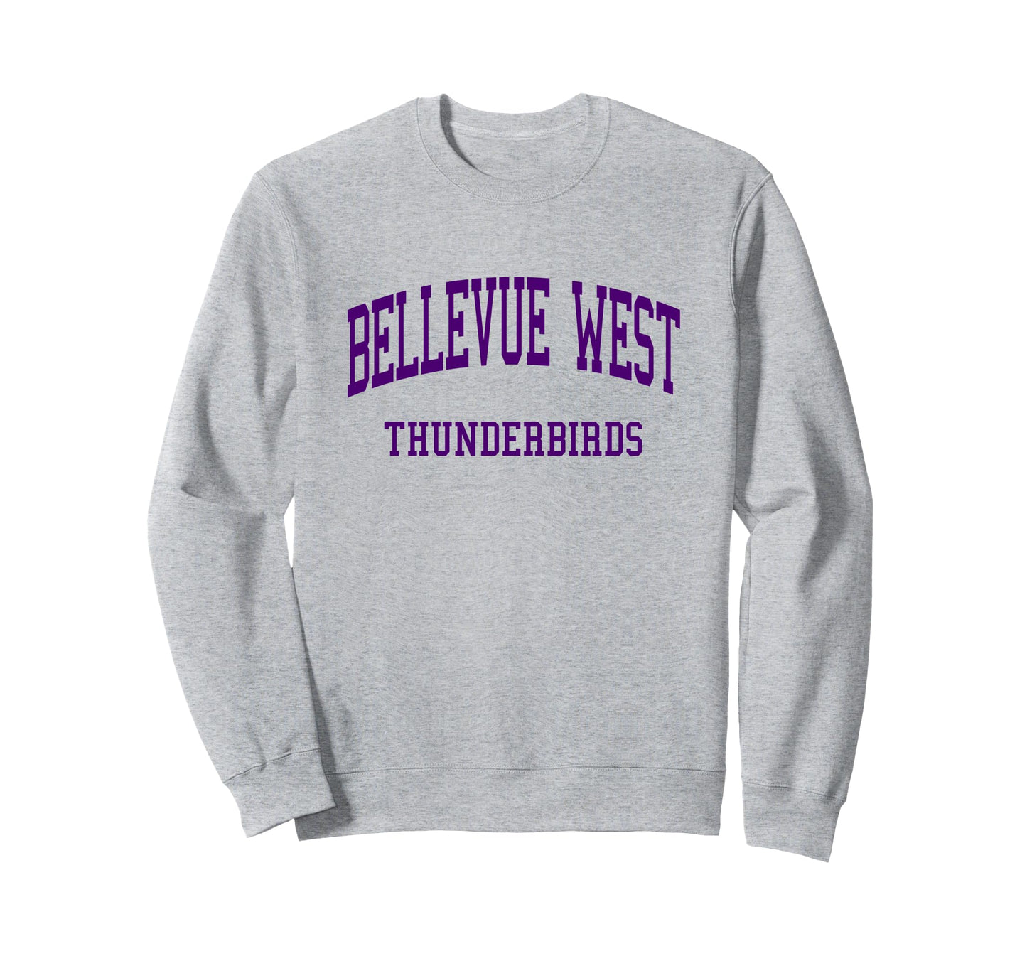Bellevue West High School Hs Bellevue Sweatshirt - Graphic Print Men Women - T-Shirt, Sweatshirt, Hoodie