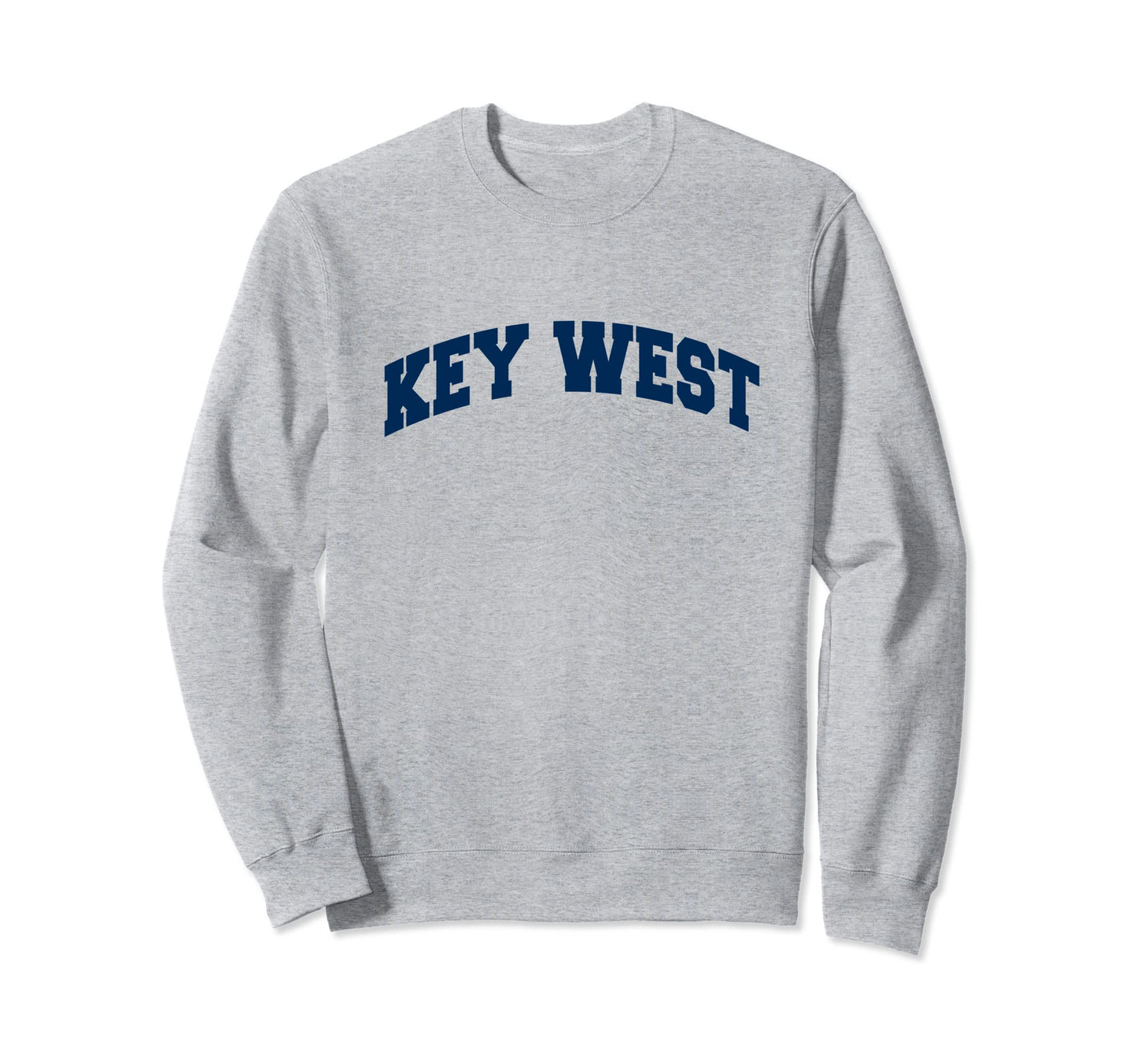 Key West Florida Grey Sweatshirt - Fun Novelty Design for Adults - T-Shirt, Sweatshirt, Hoodie