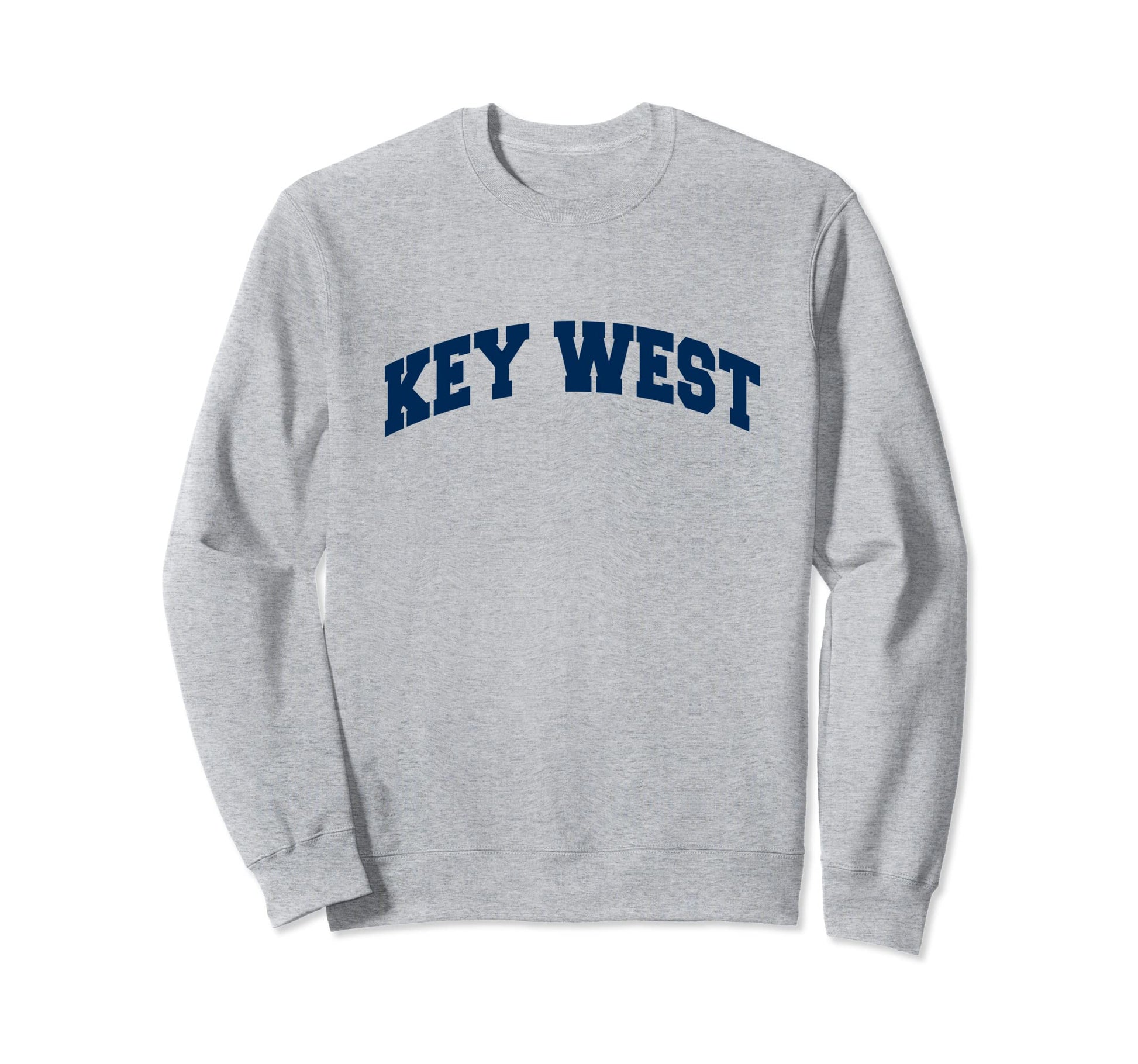 Key West Florida Grey Sweatshirt - Fun Novelty Design for Adults - T-Shirt, Sweatshirt, Hoodie