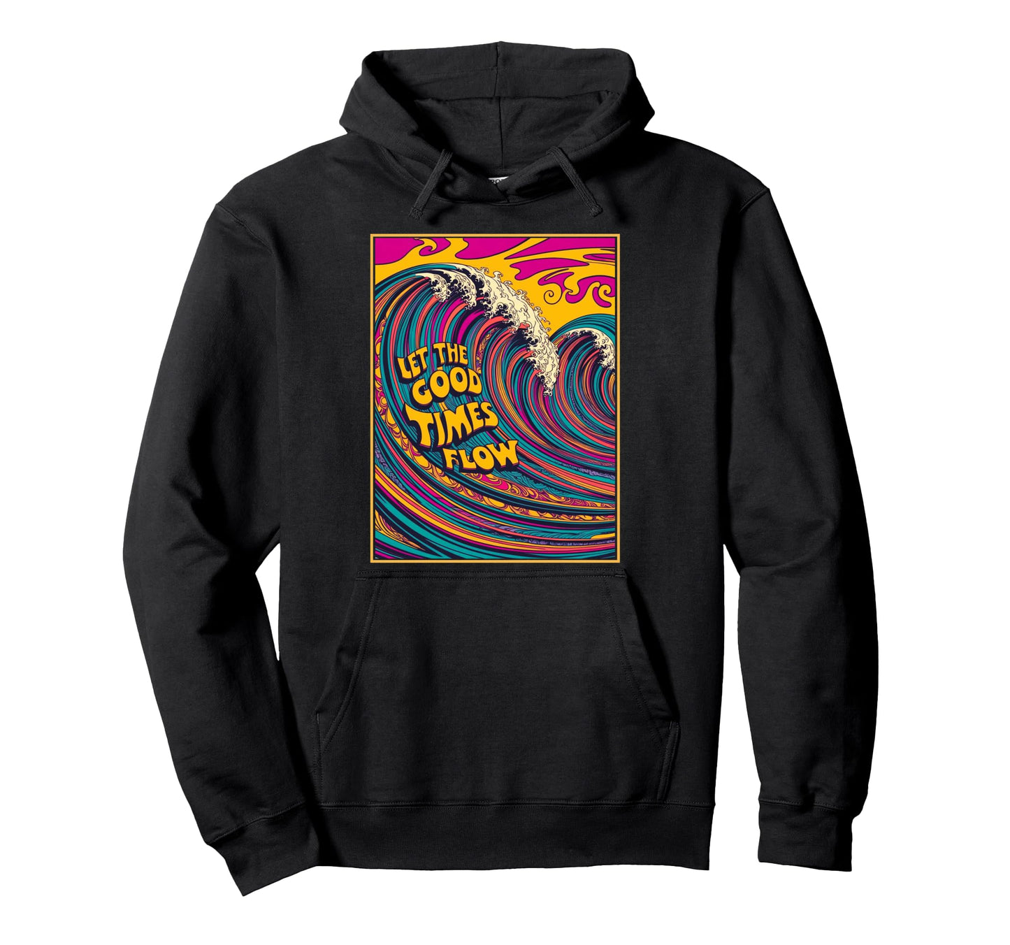 Psychedelic Vaporwave Aesthetic 80S 90S Hoodie - Unique Graphic Unisex - T-Shirt, Sweatshirt, Hoodie