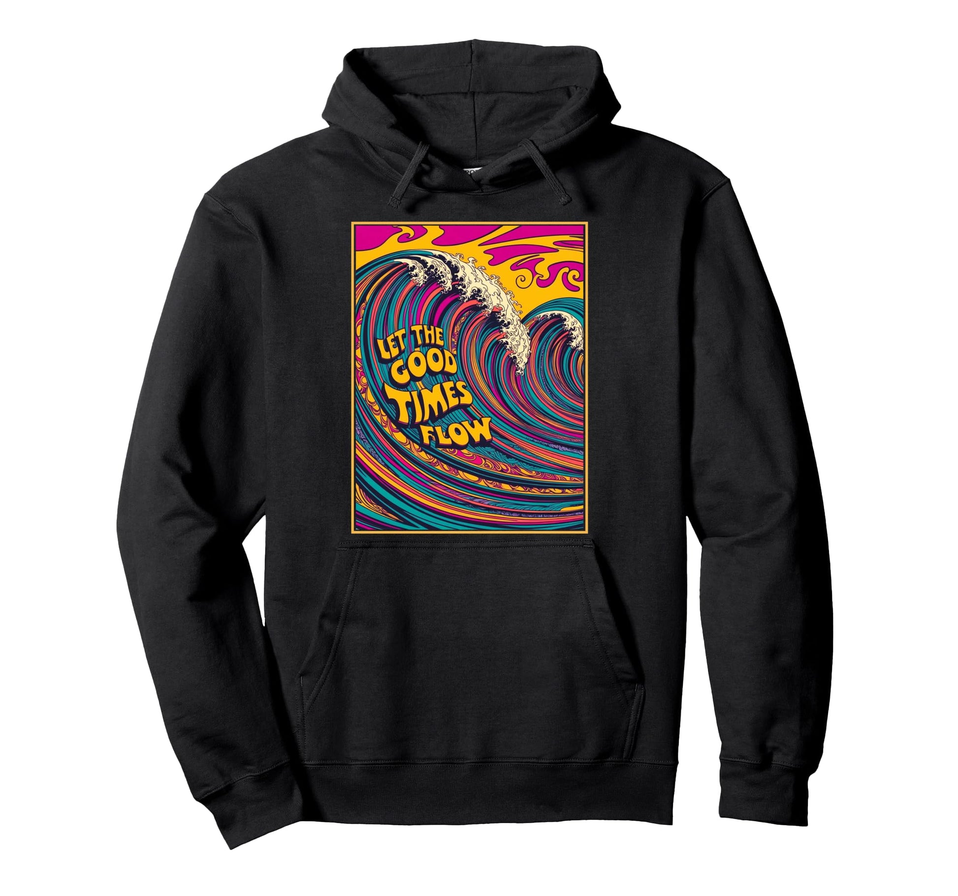 Psychedelic Vaporwave Aesthetic 80S 90S Hoodie - Unique Graphic Unisex - T-Shirt, Sweatshirt, Hoodie