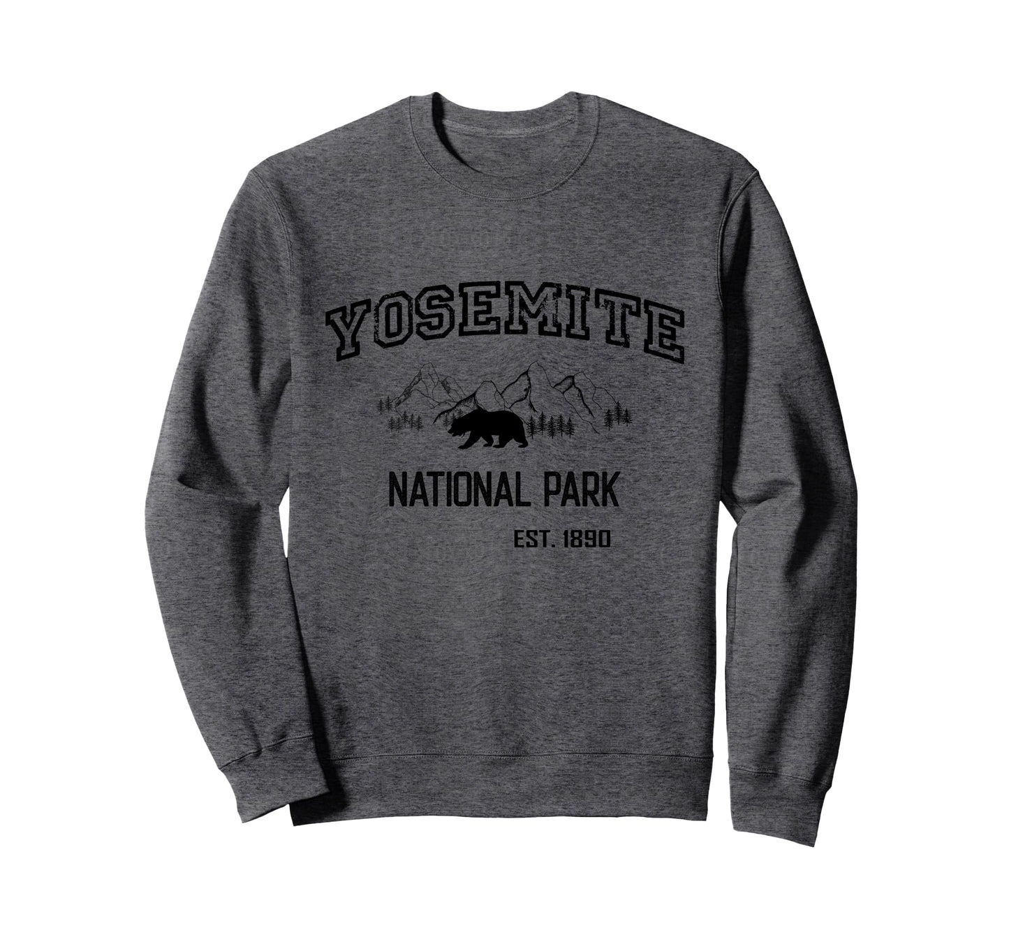 Yosemite California National Park Sweatshirt - Graphic Print Men Women - T-Shirt, Sweatshirt, Hoodie
