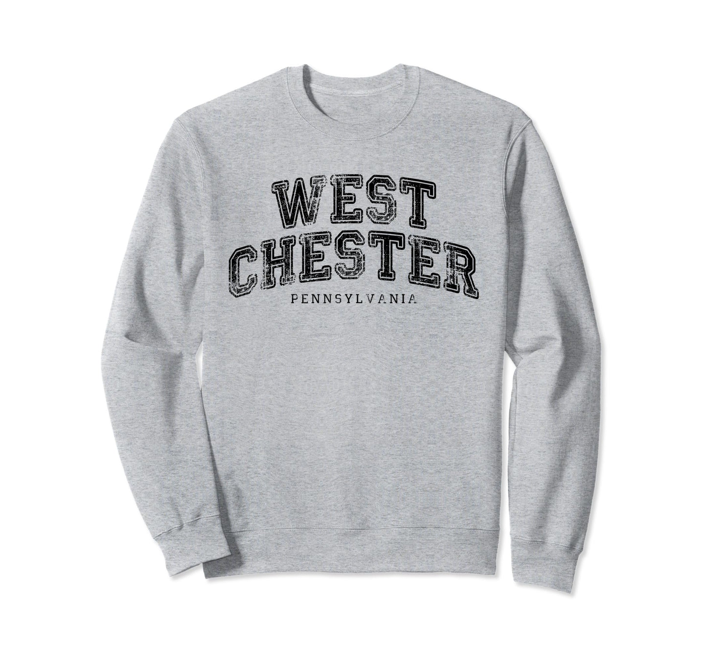 West Chester Pennsylvania Us City Sweatshirt - Minimalist Print Men Women - T-Shirt, Sweatshirt, Hoodie