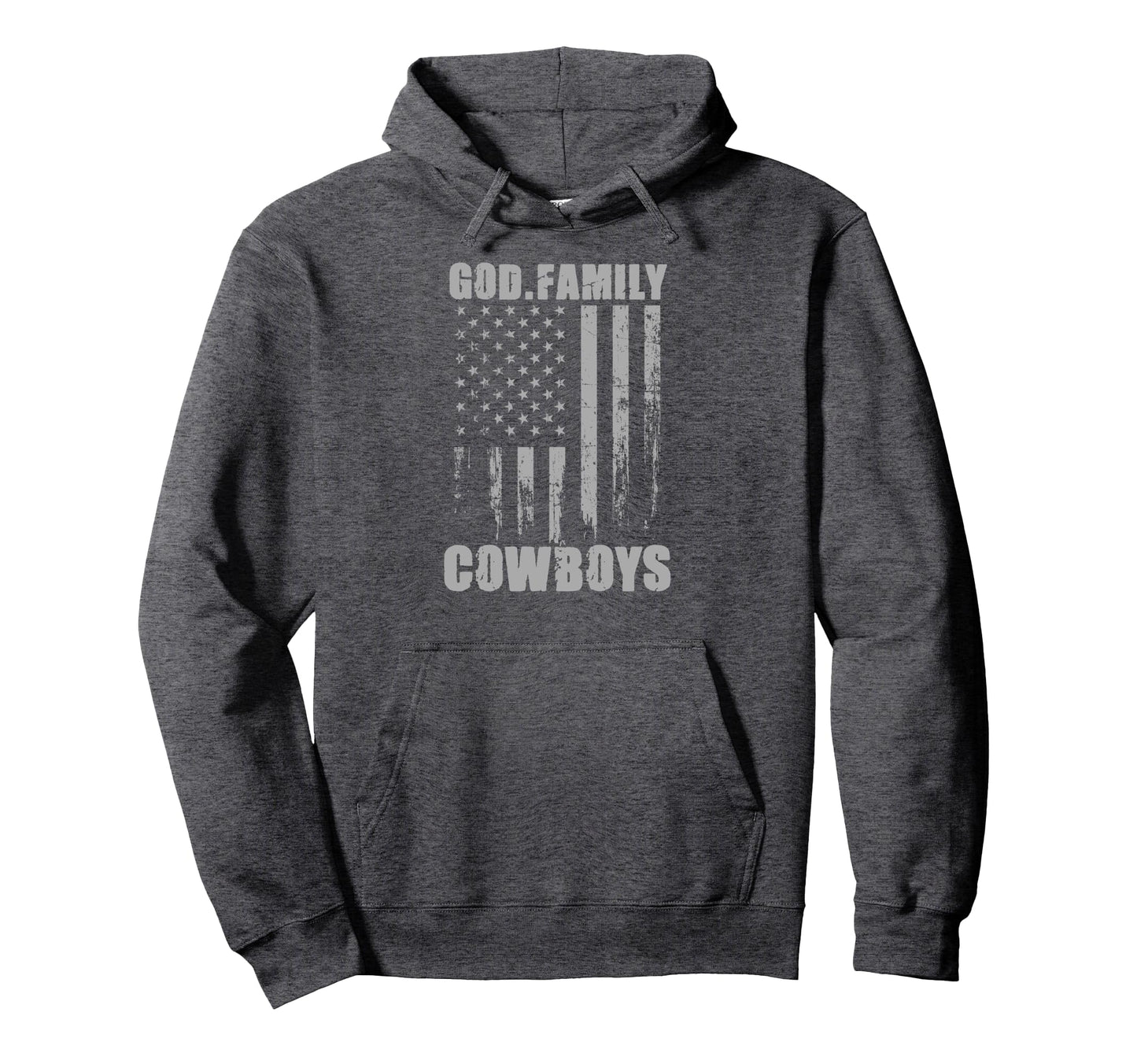 Madison County Cowboys God Family Hoodie - Casual Everyday Wear for Adults - T-Shirt, Sweatshirt, Hoodie