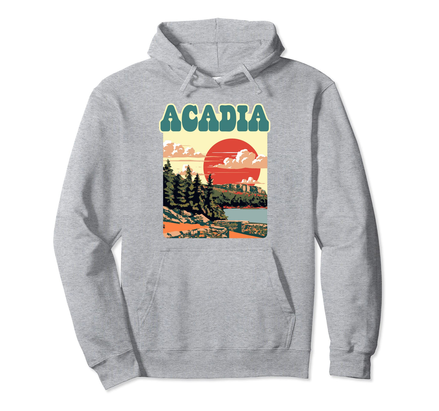 Acadia National Park Maine Parks Hoodie - Graphic Print Men Women - T-Shirt, Sweatshirt, Hoodie