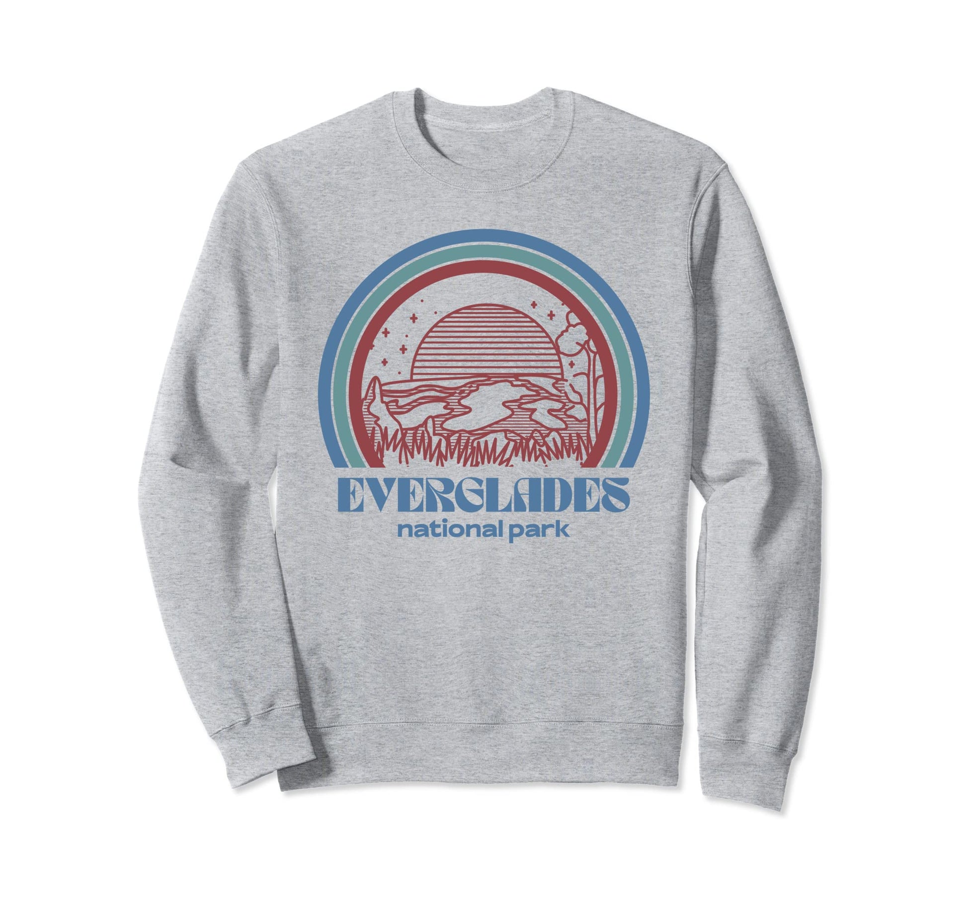 Everglades National Park Outdoor Sweatshirt - Aesthetic Graphic Men Women - T-Shirt, Sweatshirt, Hoodie