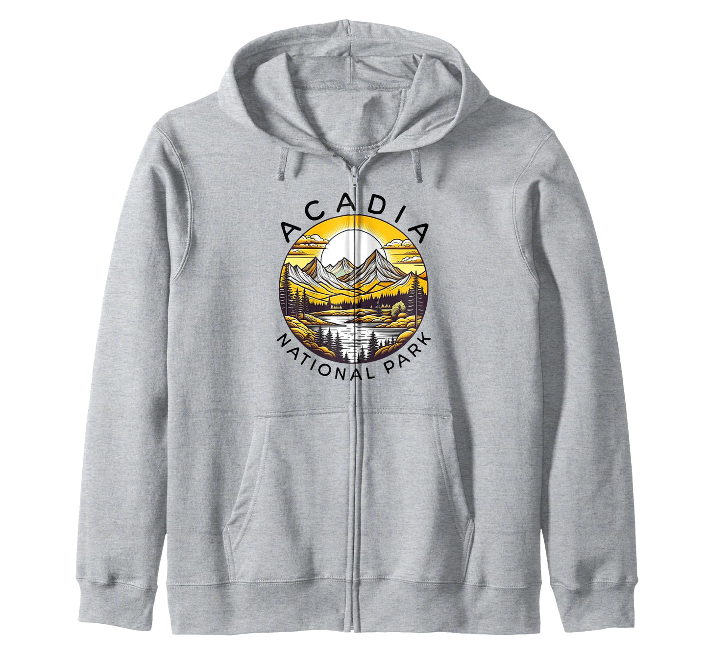 Acadia National Park Maine Usa Sweatshirt - Aesthetic Graphic for Adults - T-Shirt, Sweatshirt, Hoodie