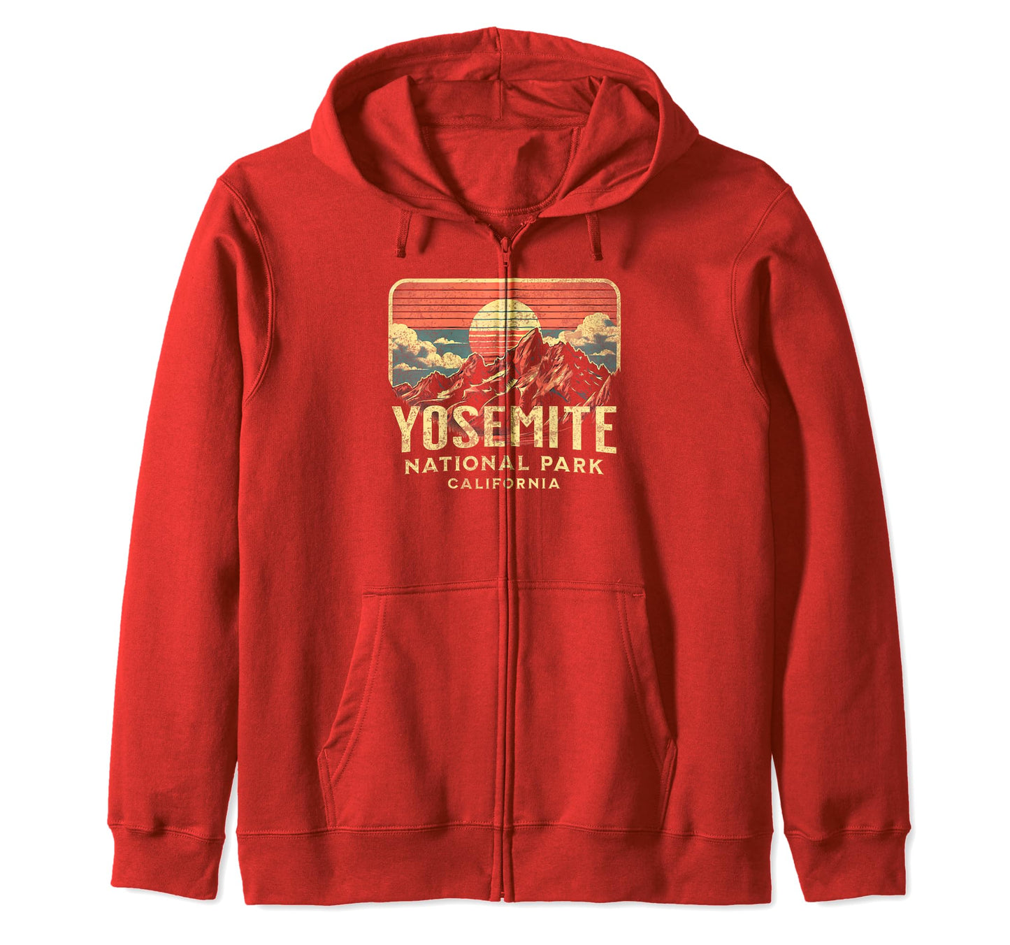 Yosemite National Park California Usa Hoodie - Fun Novelty Design Unisex - T-Shirt, Sweatshirt, Hoodie