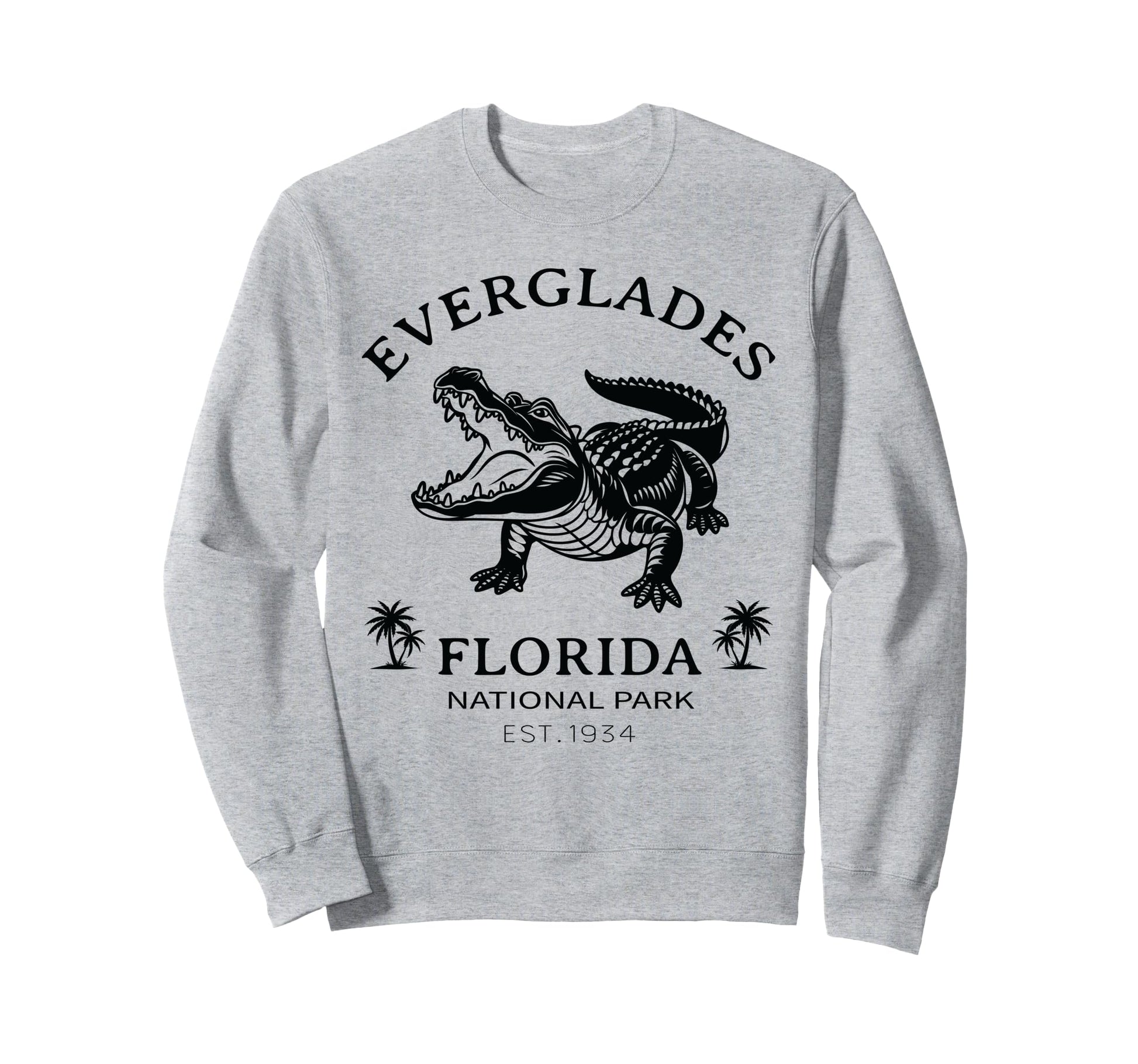 Everglades National Park Alligators Sweatshirt - Trendy Graphic for Adults - T-Shirt, Sweatshirt, Hoodie
