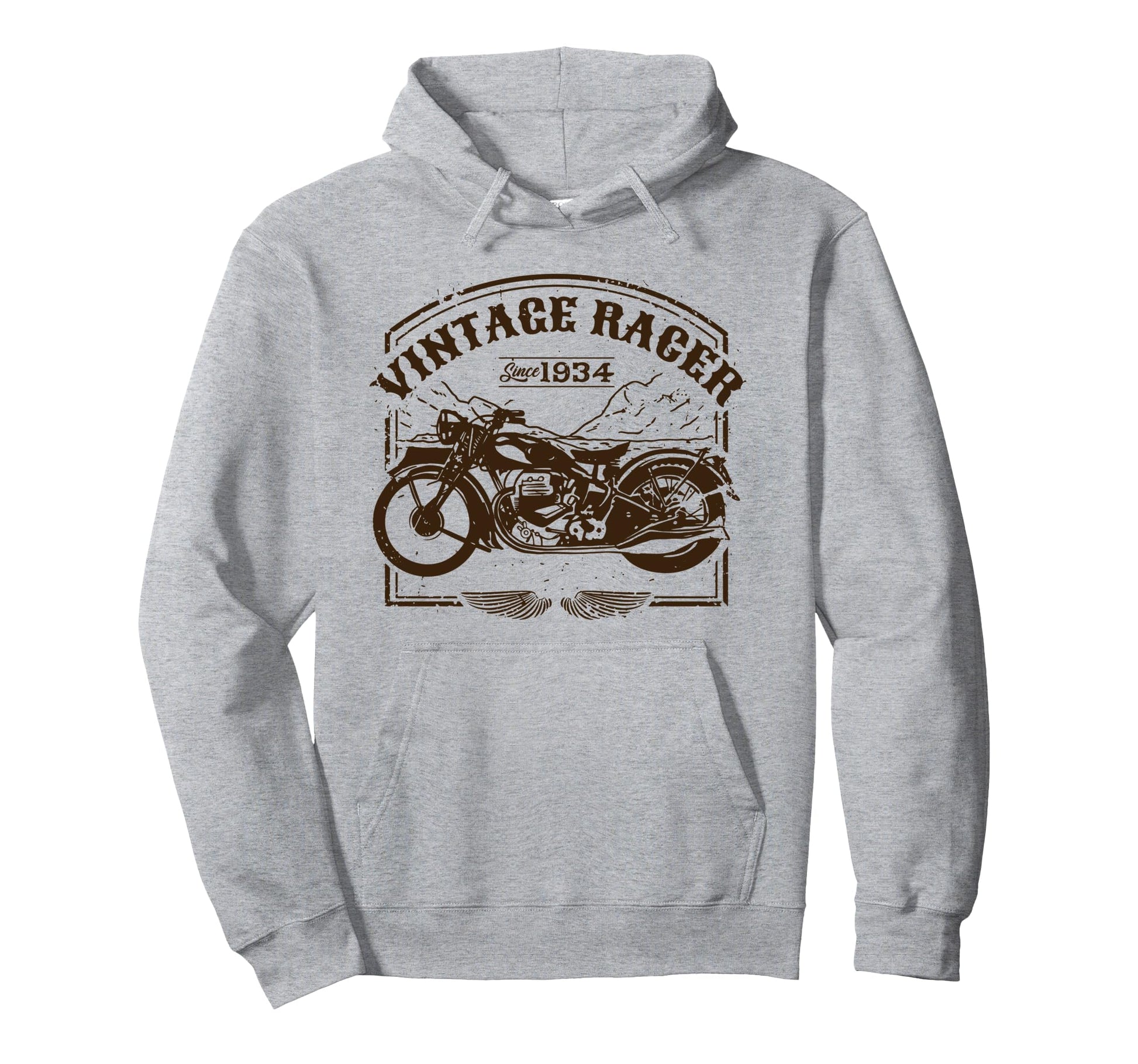 1934 Birthday Motorcycle Racer Bday Hoodie - Streetwear Style Men Women - T-Shirt, Sweatshirt, Hoodie