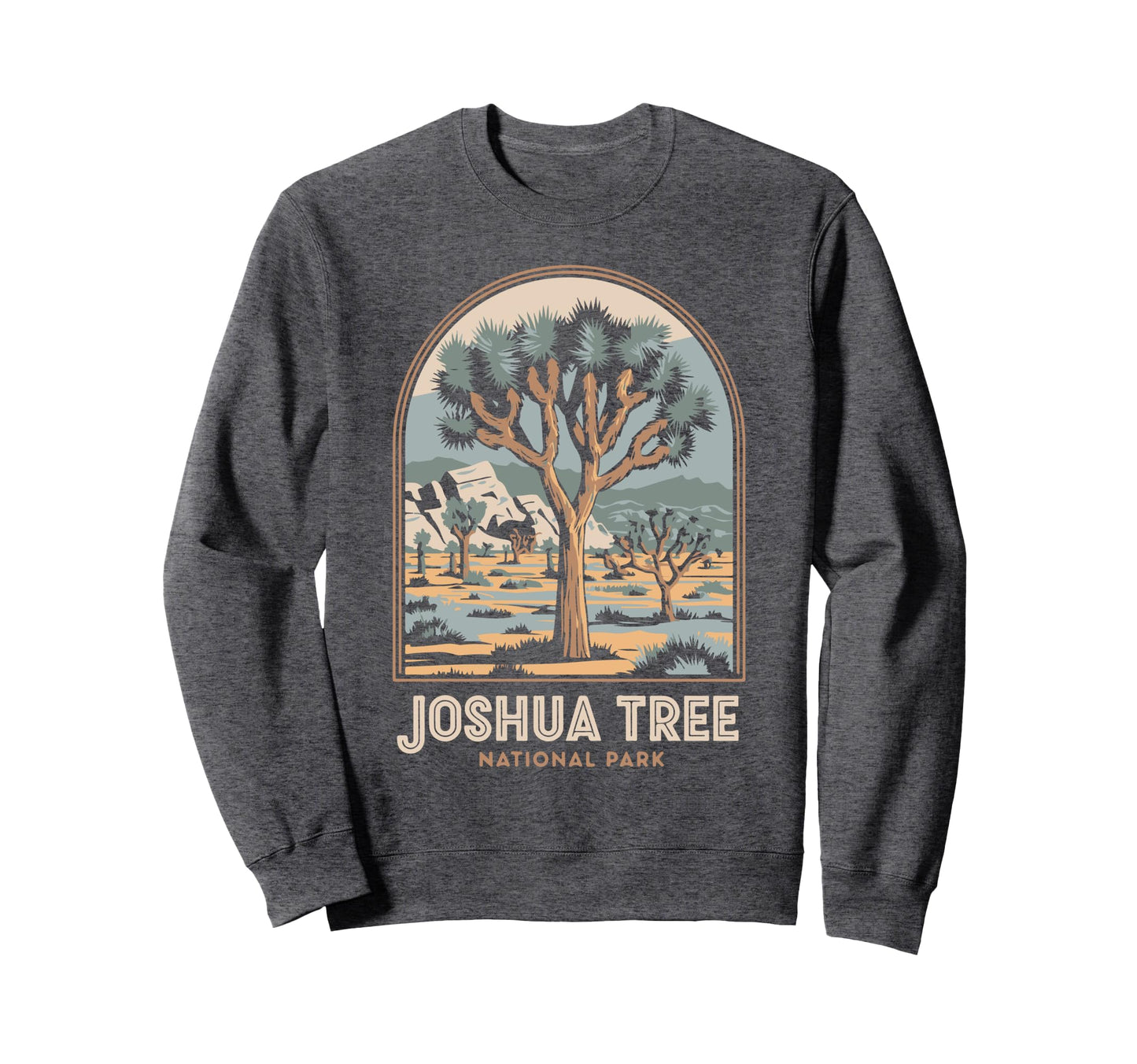 Joshua Tree National Park Art Sweatshirt - Novelty Apparel Unisex - T-Shirt, Sweatshirt, Hoodie