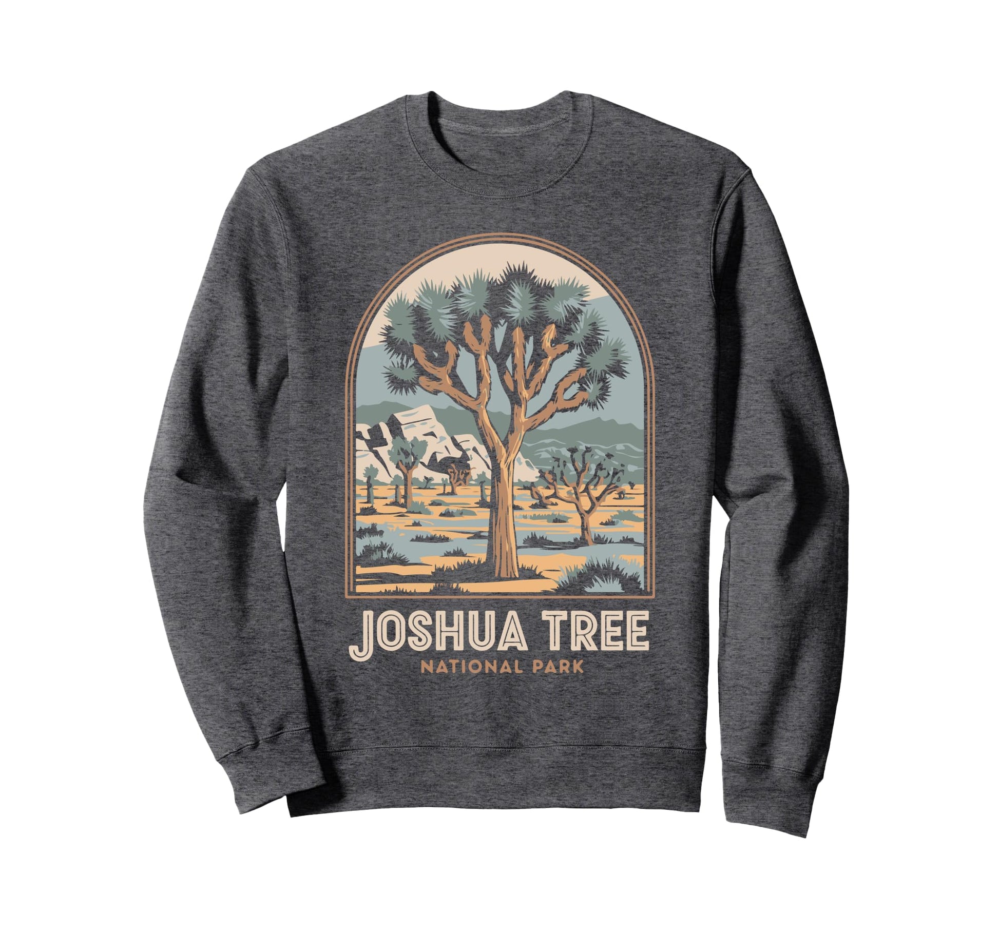 Joshua Tree National Park Art Sweatshirt - Novelty Apparel Unisex - T-Shirt, Sweatshirt, Hoodie