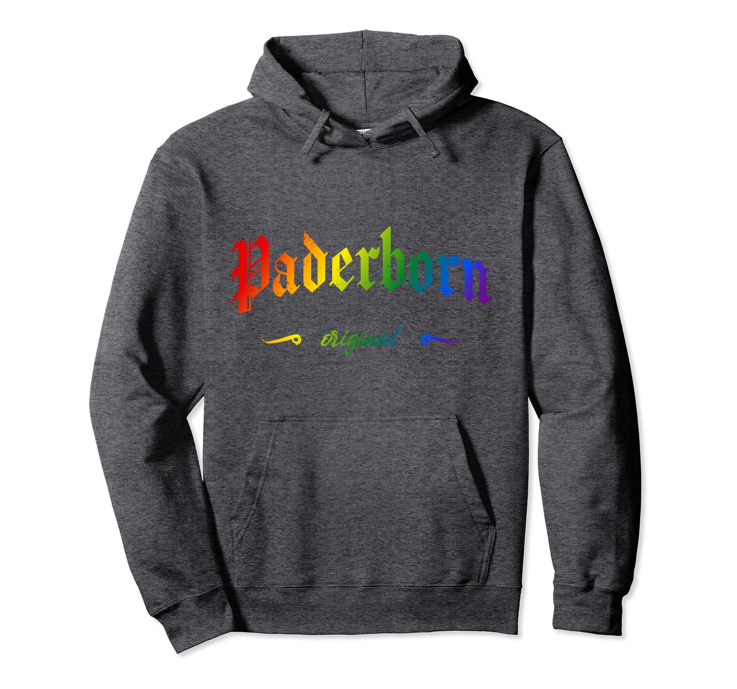 Paderborn Lgbtqai Gothic Rainbow Hoodie - Graphic Print Unisex - T-Shirt, Sweatshirt, Hoodie