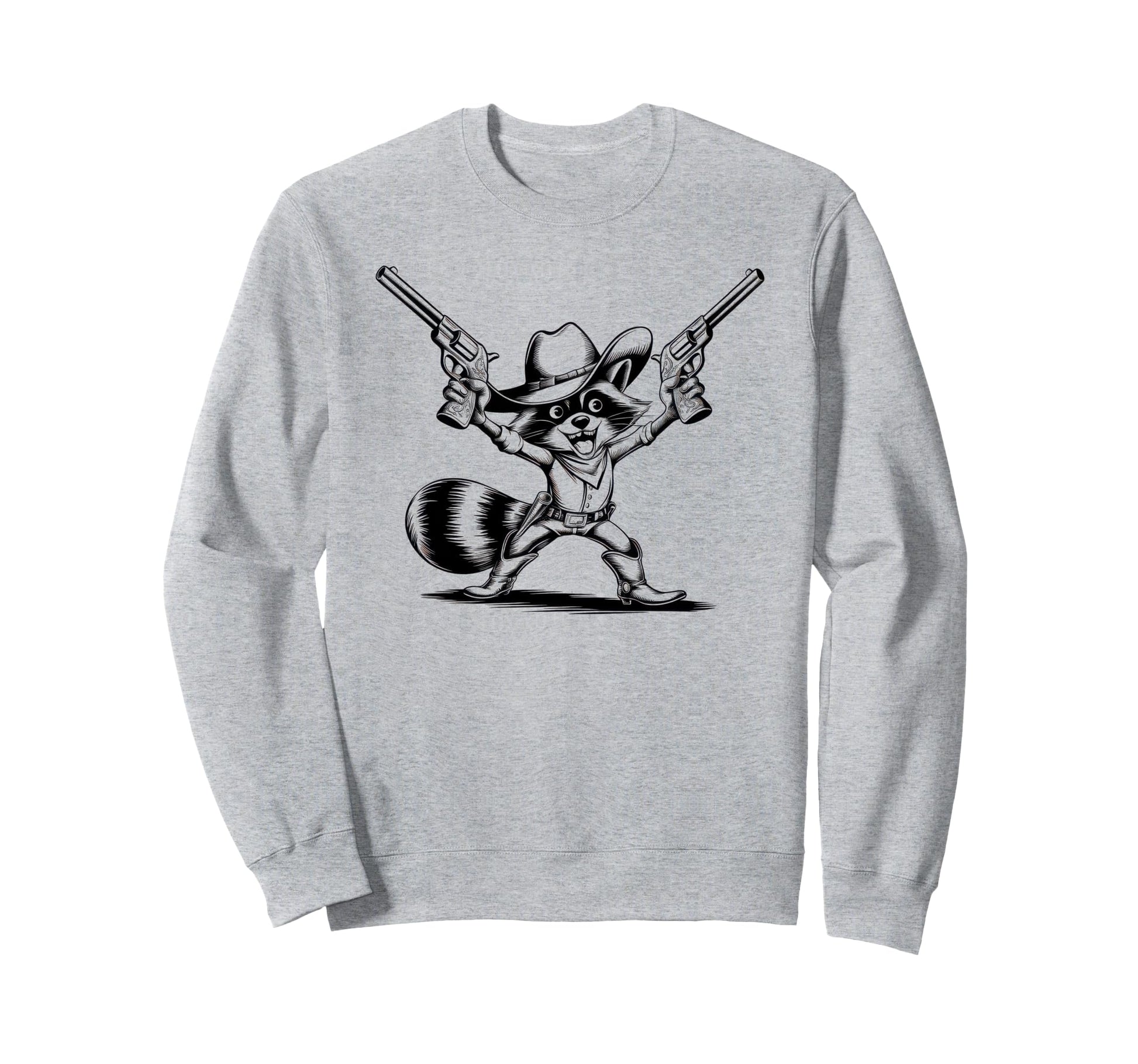 Raccoon 90S Country Music Sweatshirt - Aesthetic Graphic for Adults - T-Shirt, Sweatshirt, Hoodie