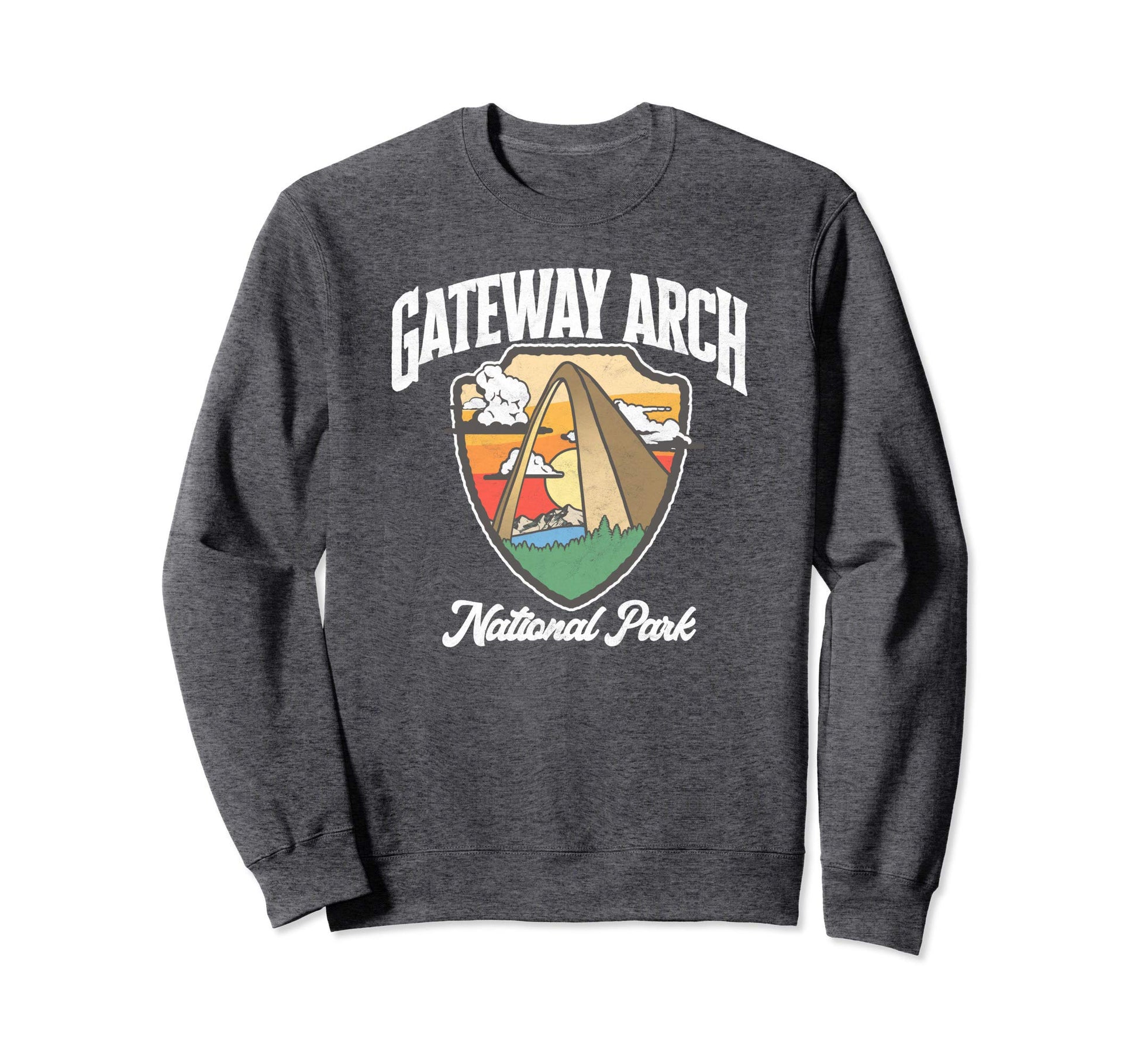 Gateway Arch National Park Sweatshirt - Novelty Apparel Unisex - T-Shirt, Sweatshirt, Hoodie