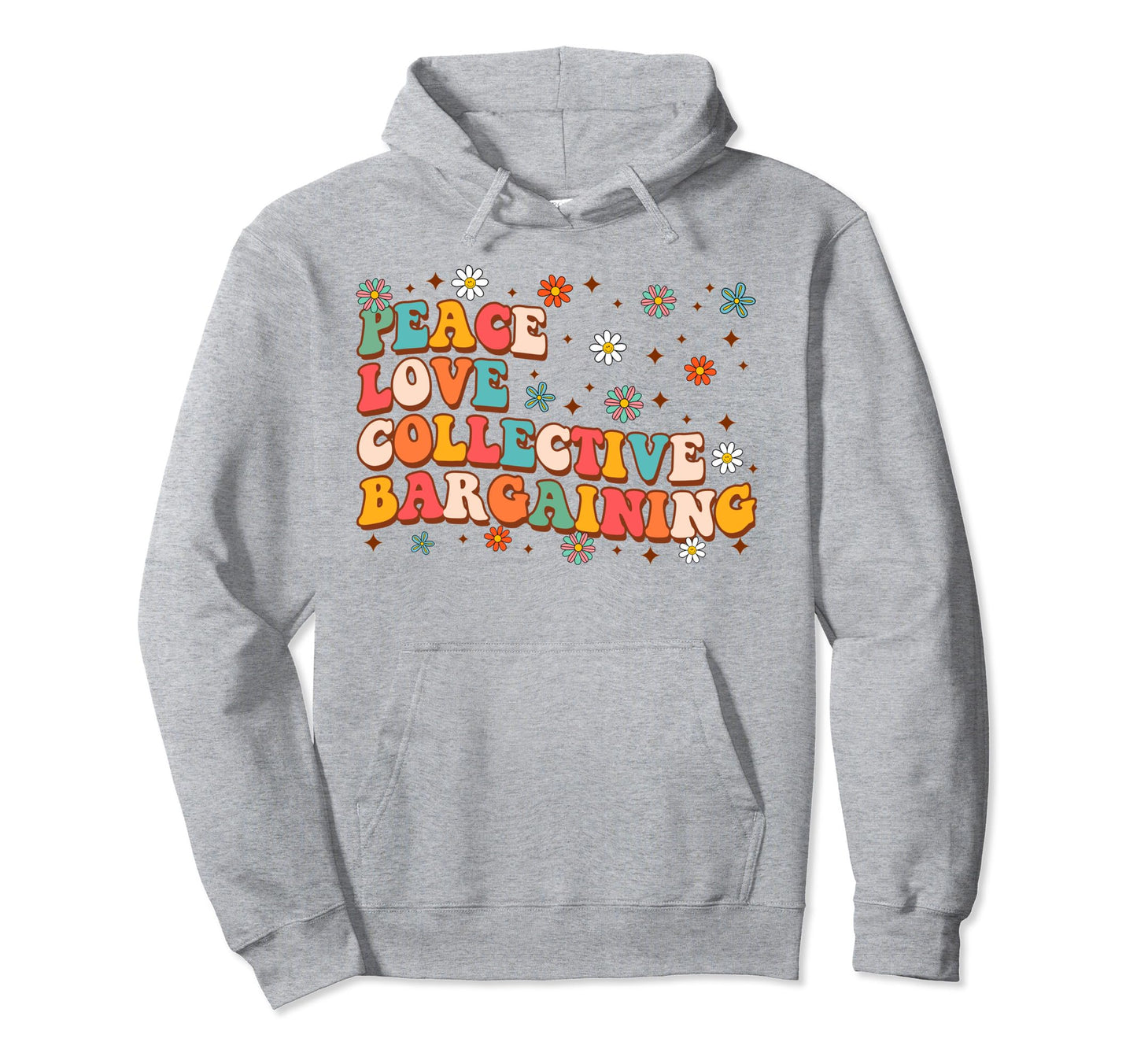 Teacher Life Teaching Job Peace Love Hoodie - Minimalist Print Men Women - T-Shirt, Sweatshirt, Hoodie