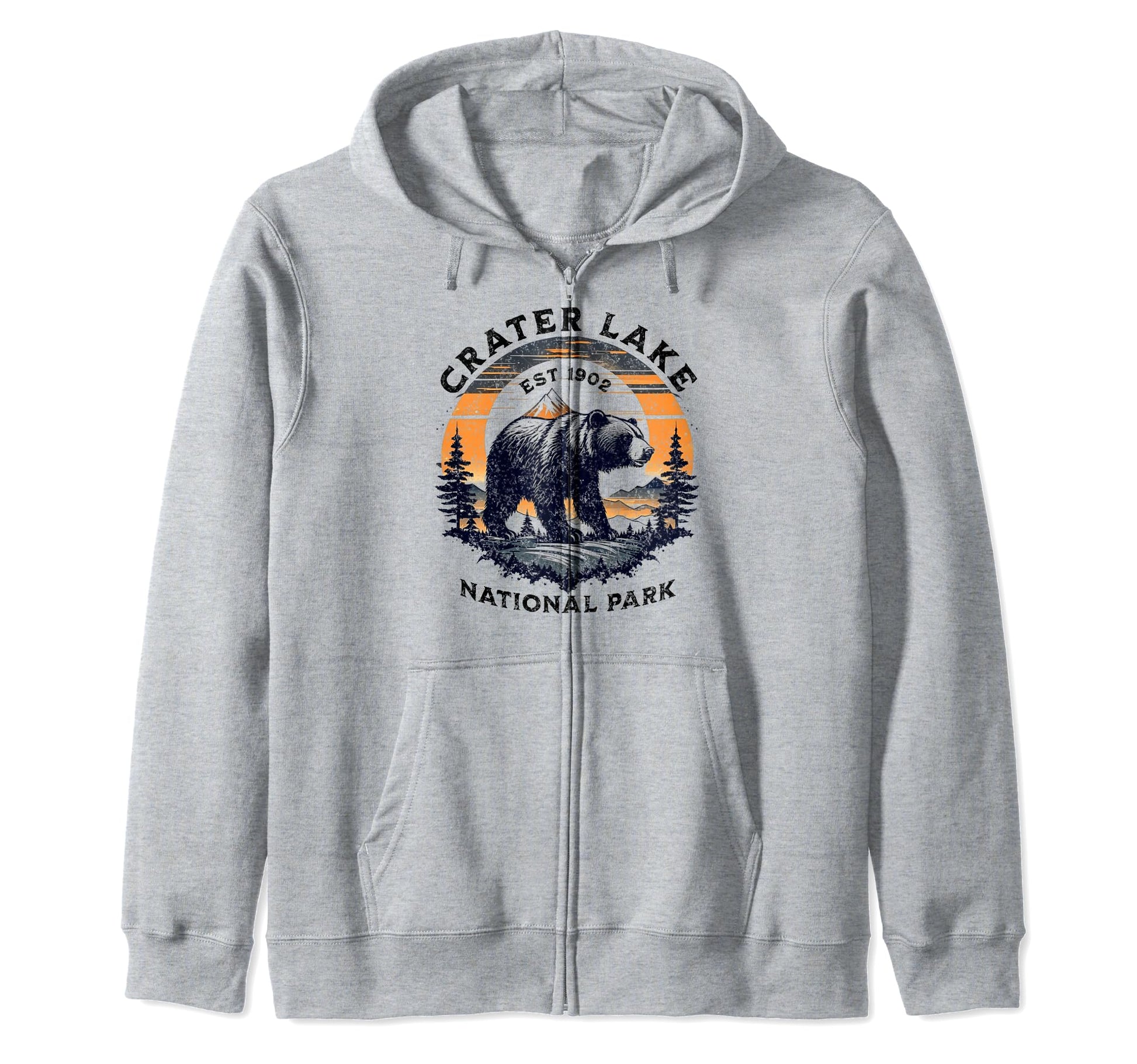 Crater Lake National Park Oregon Sweatshirt - Casual Everyday Wear Unisex - T-Shirt, Sweatshirt, Hoodie