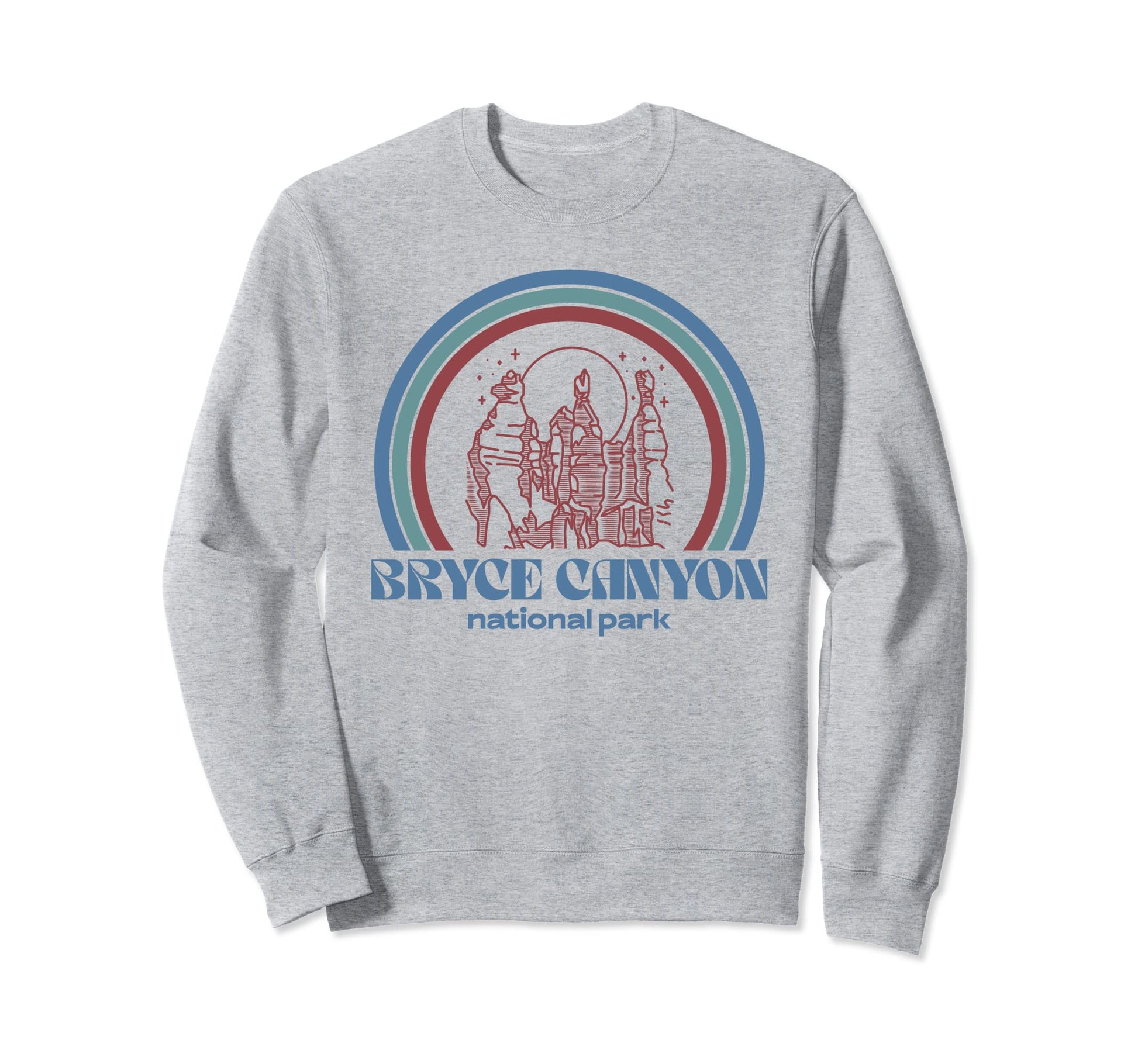 Bryce Canyon National Park Outdoor Hiking Sweatshirt - Graphic Print Unisex - T-Shirt, Sweatshirt, Hoodie