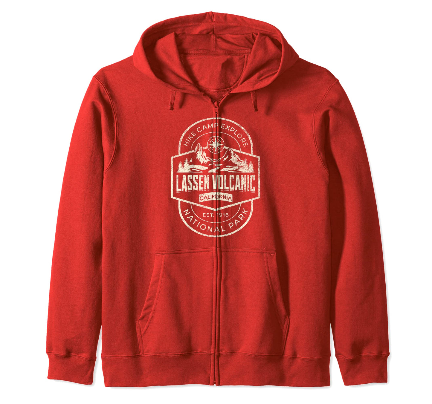 Lassen Volcanic National Park California Usa Hoodie - Unique Graphic Unisex - T-Shirt, Sweatshirt, Hoodie