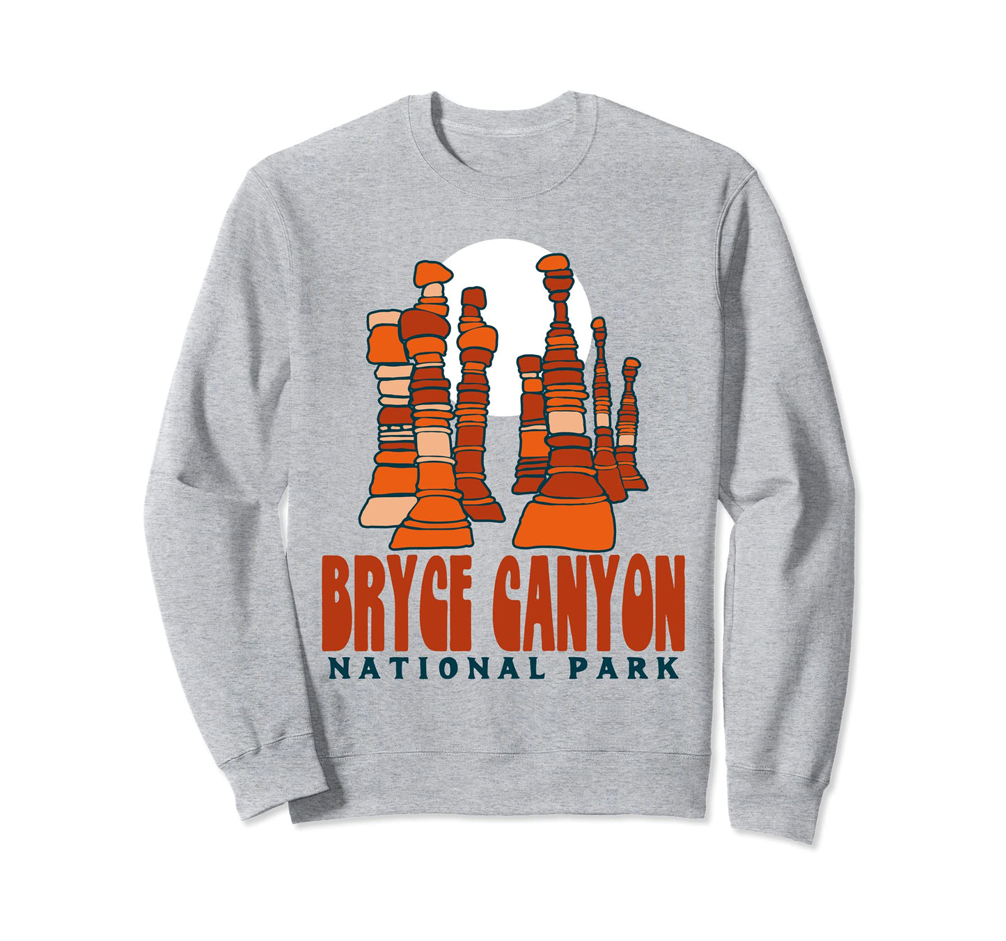 Bryce Canyon National Park Hoo Doo Sweatshirt - Graphic Print for Adults - T-Shirt, Sweatshirt, Hoodie
